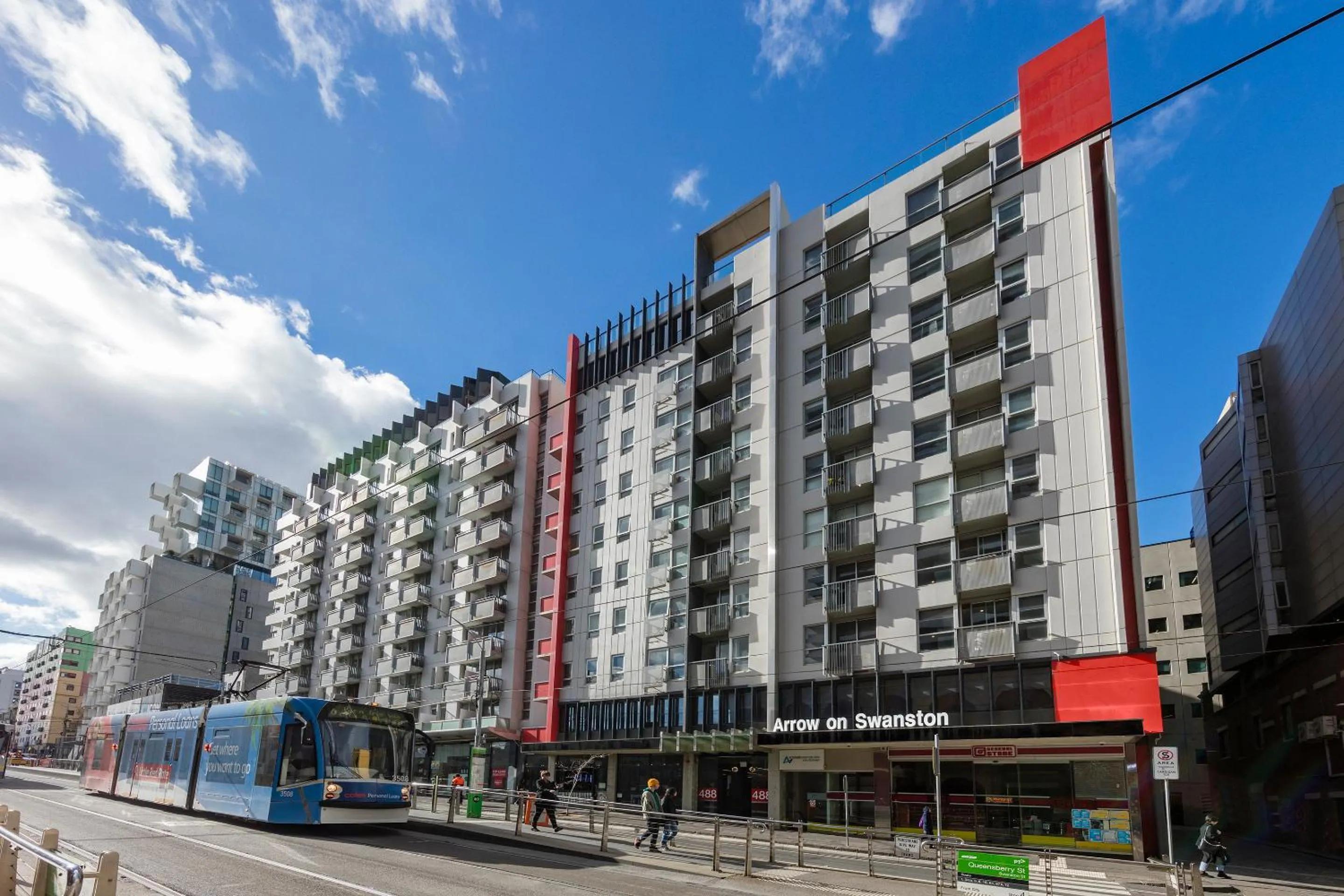 Property building in Arrow on Swanston