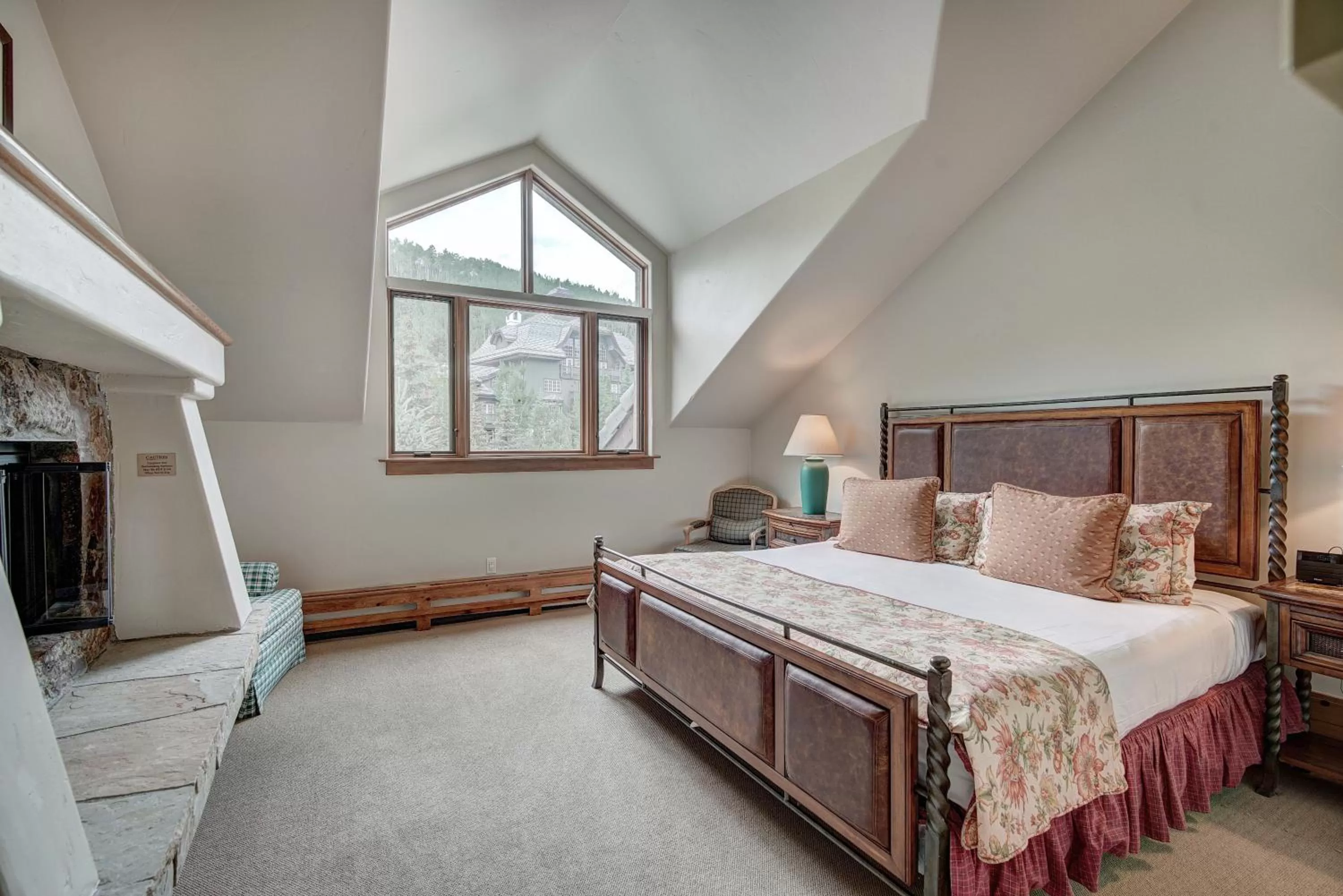 Bed in The Pines Lodge, a RockResort, by Vail Resorts