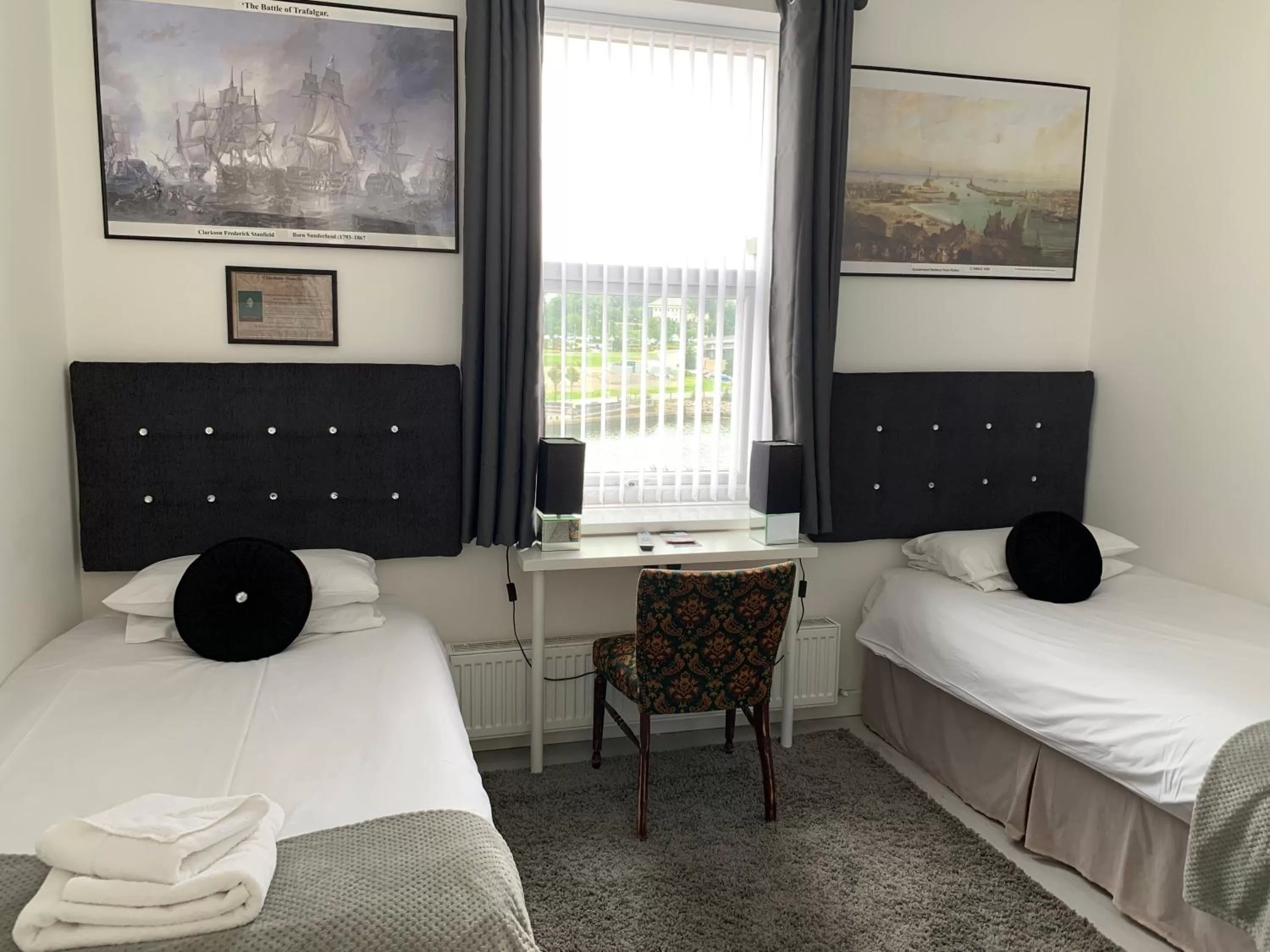 Bed in Boars Head Boutique Hotel