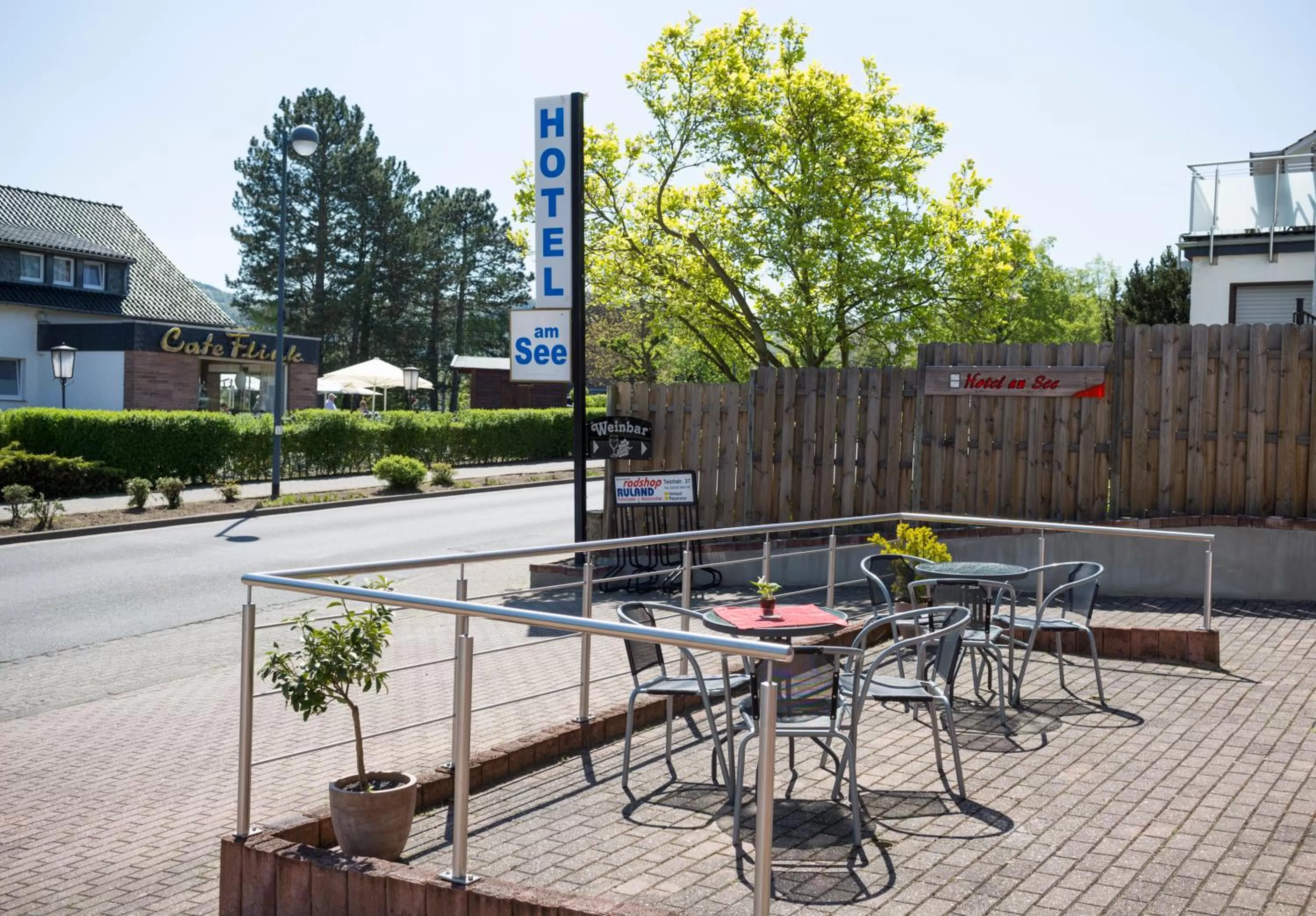 Day, Patio/Outdoor Area in Hotel am See