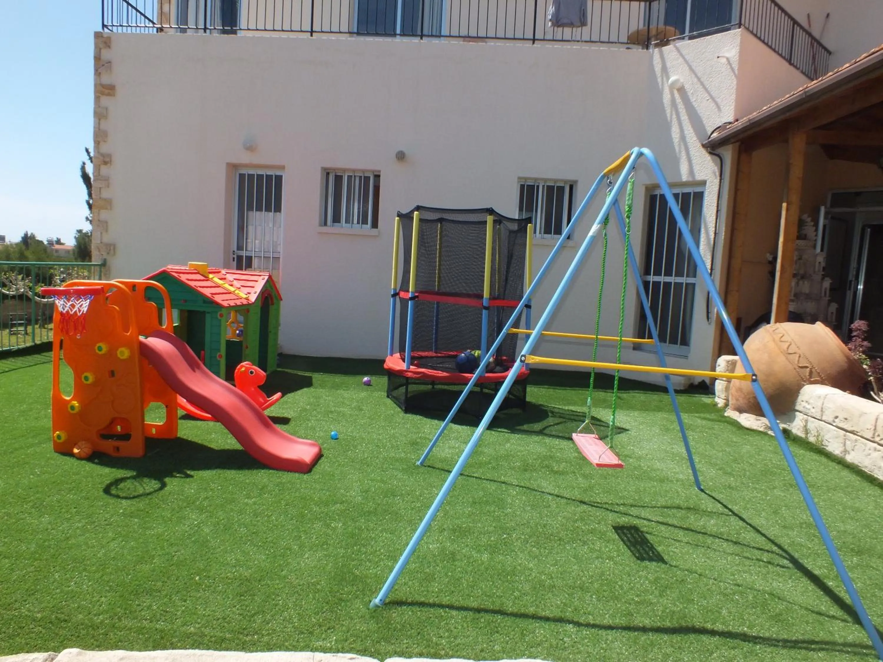 Children play ground in Petsas Apartments