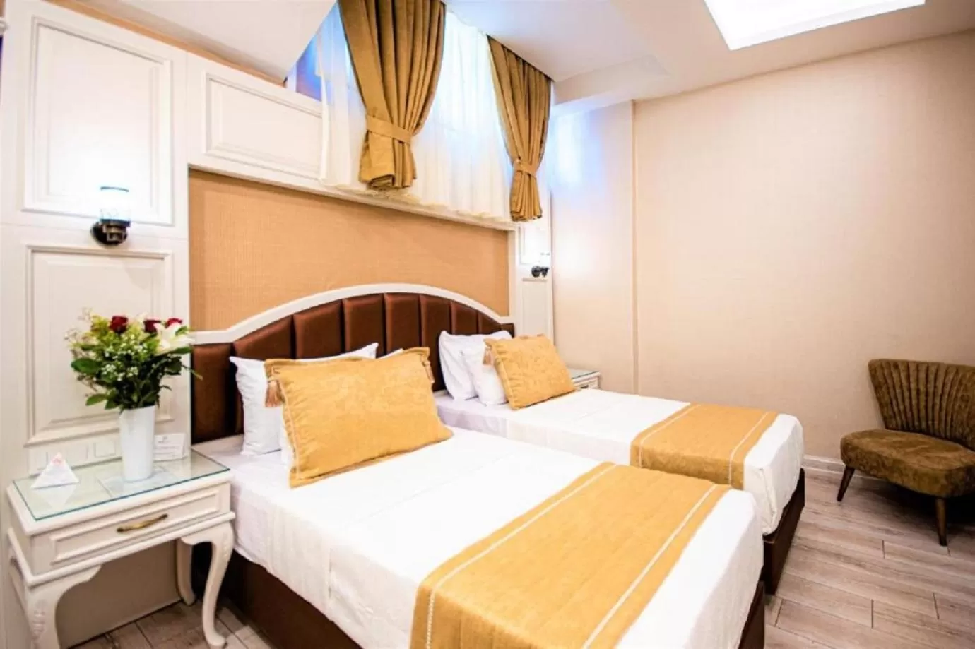Bed in Boss Hotel Sultanahmet
