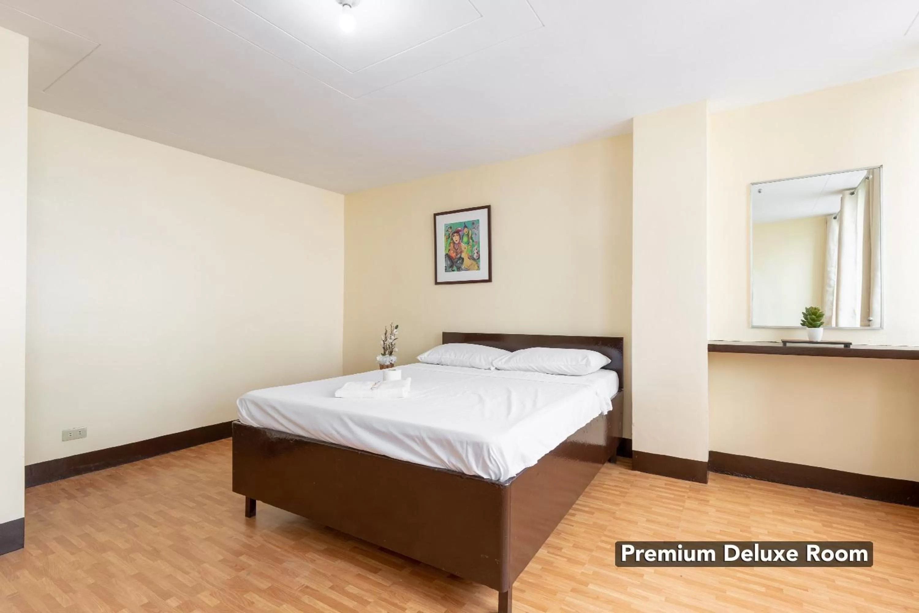 Bed in Victoria Mansions