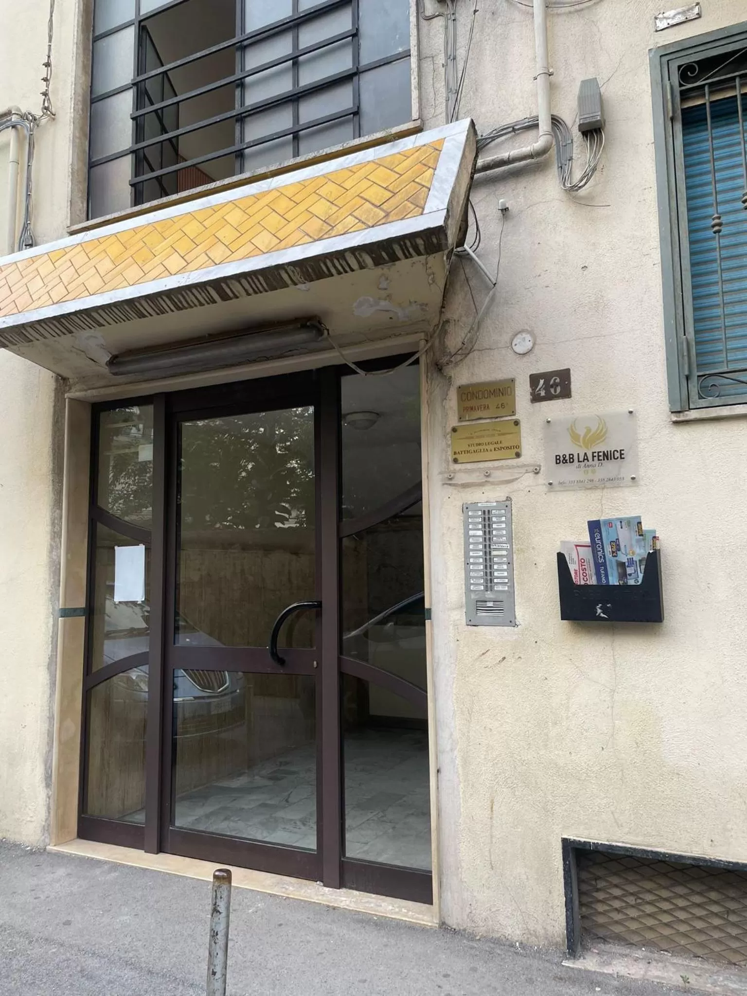 Property building in B&B La Fenice