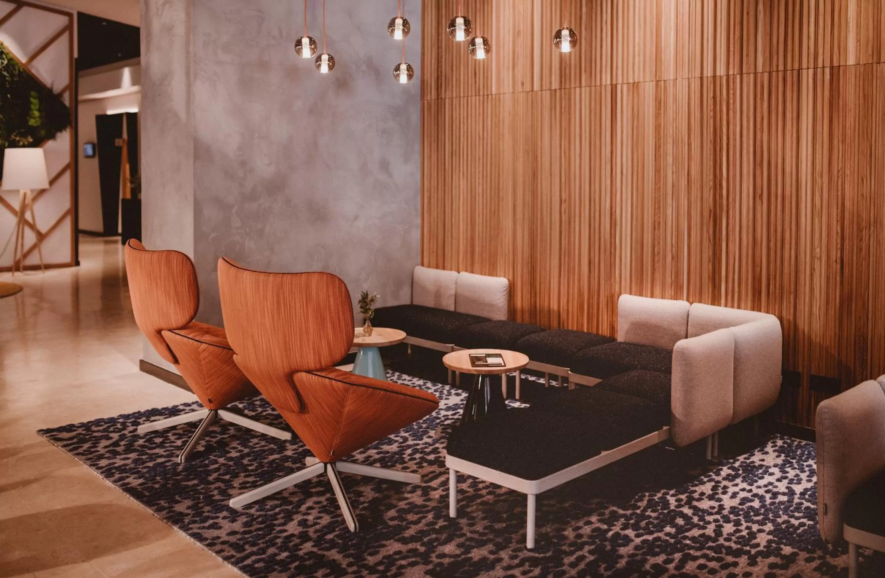 Lobby or reception in Novotel Sevilla