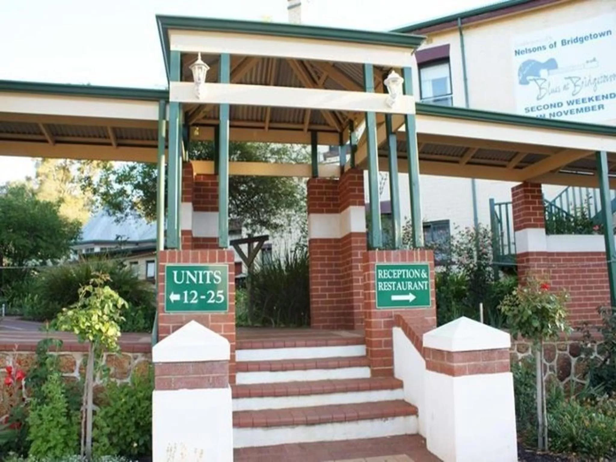 Facade/entrance in Nelsons of Bridgetown