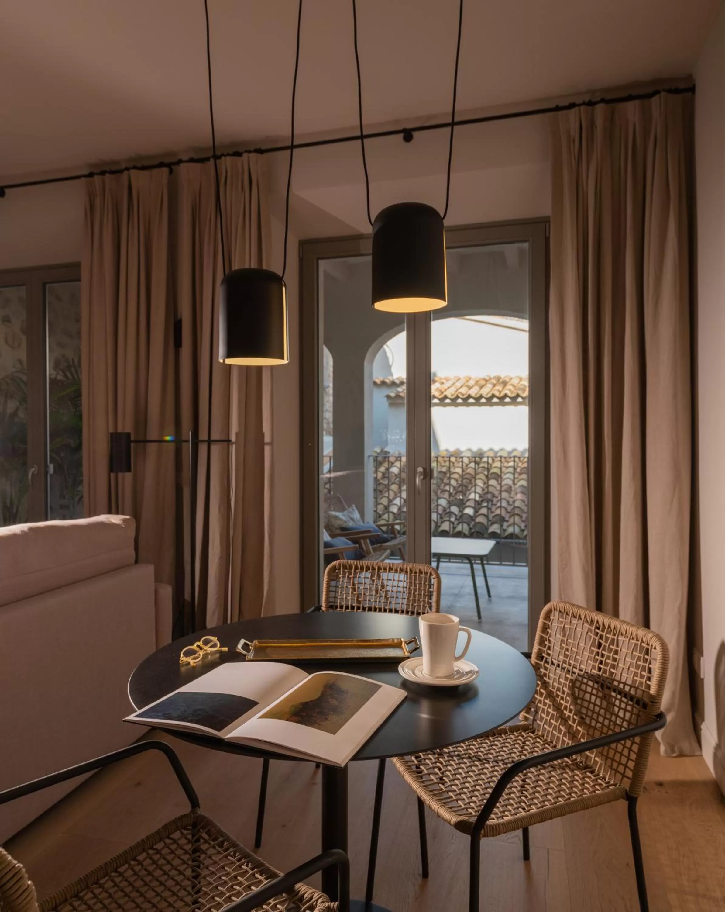 Living room in Can Verí Suites