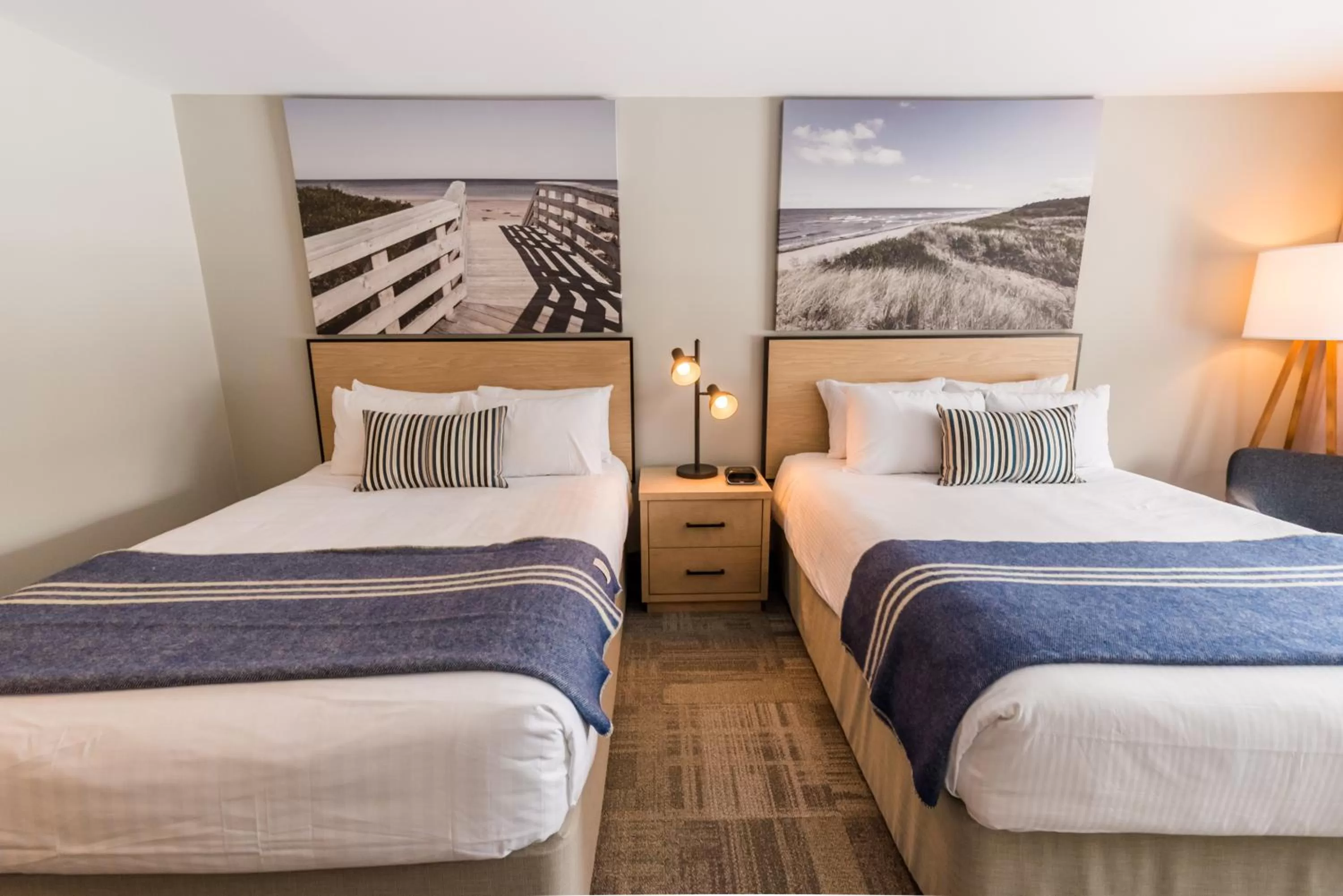 Bed in Mill River Resort