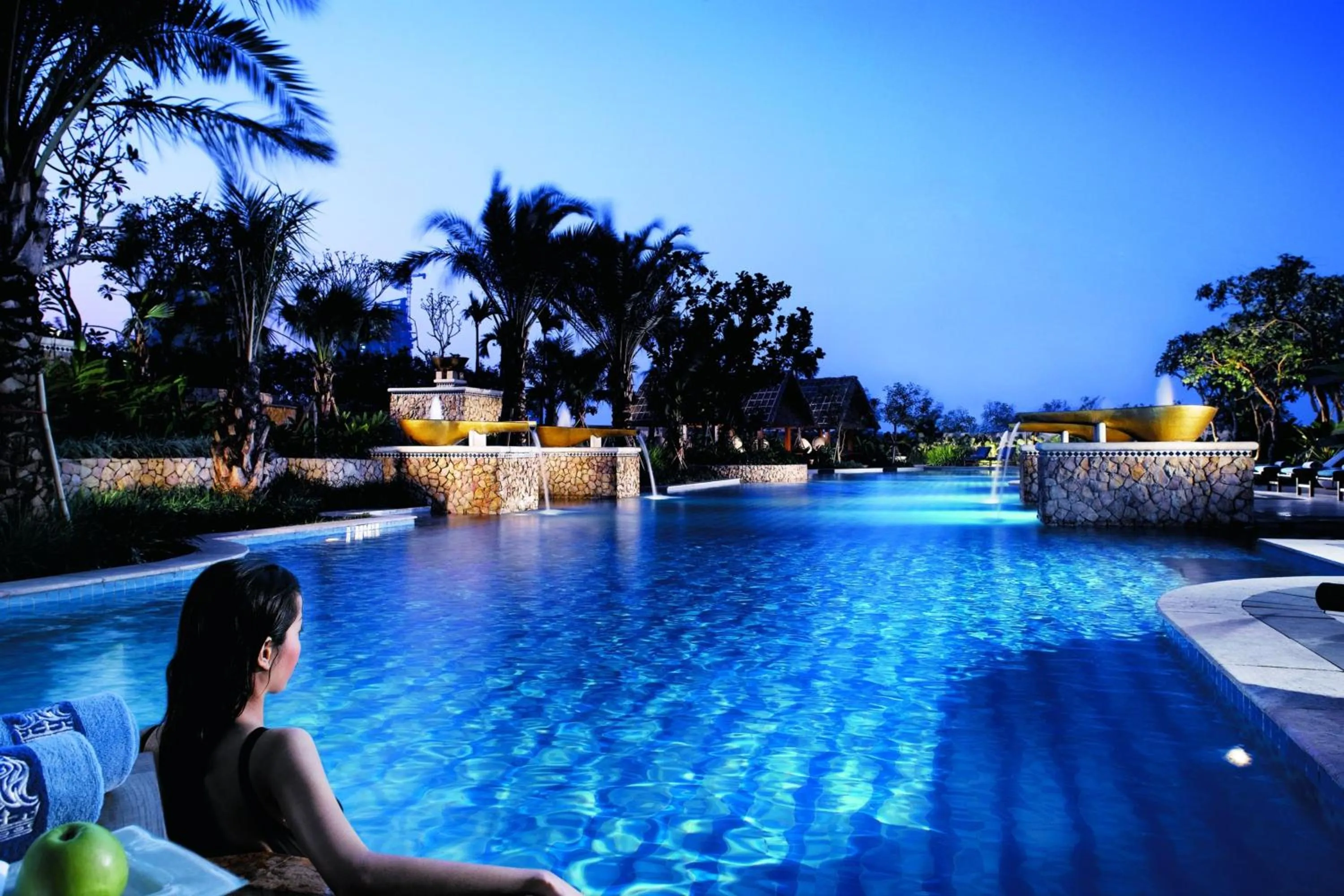 Swimming pool in The Ritz-Carlton Jakarta, Mega Kuningan