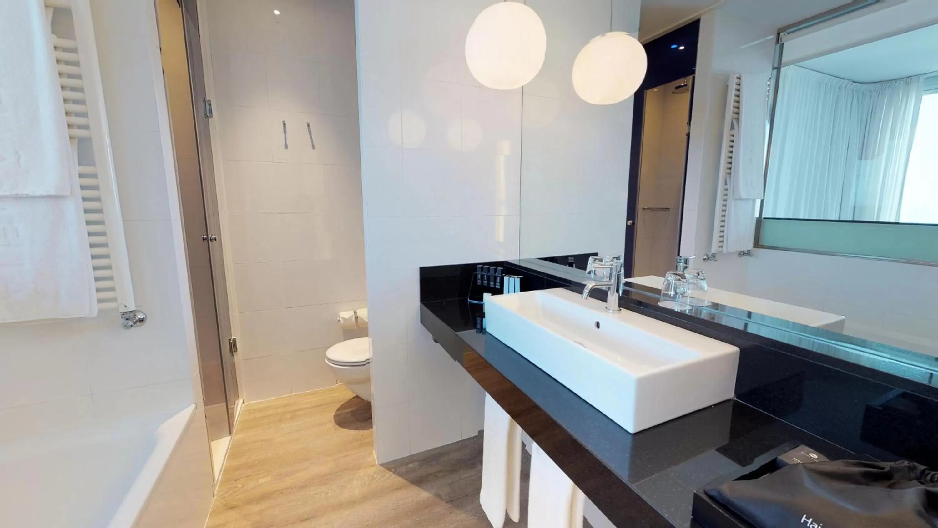 Bathroom in Melia Barcelona Sky 4* Sup