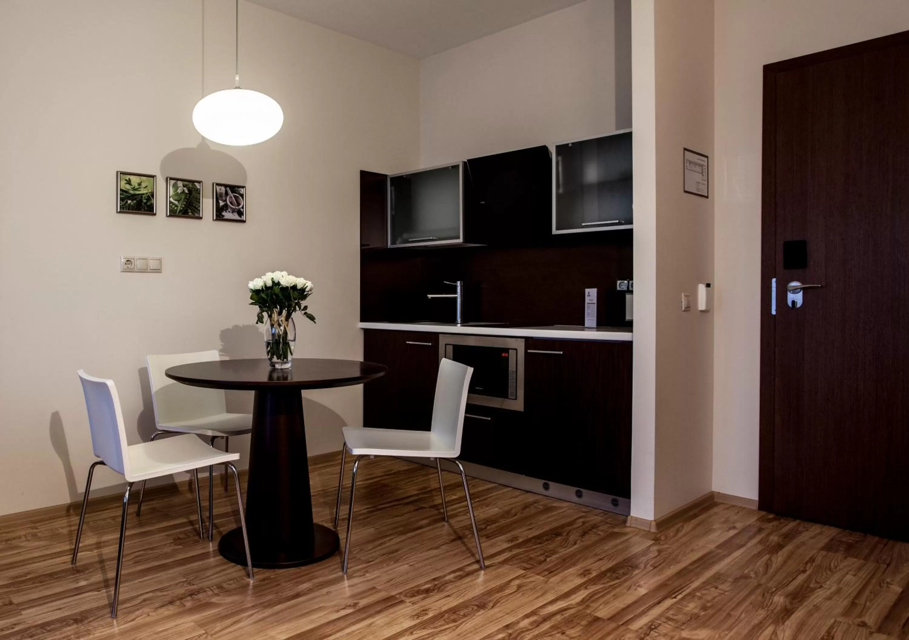 Kitchen or kitchenette in Ararat All Suites Hotel Klaipeda