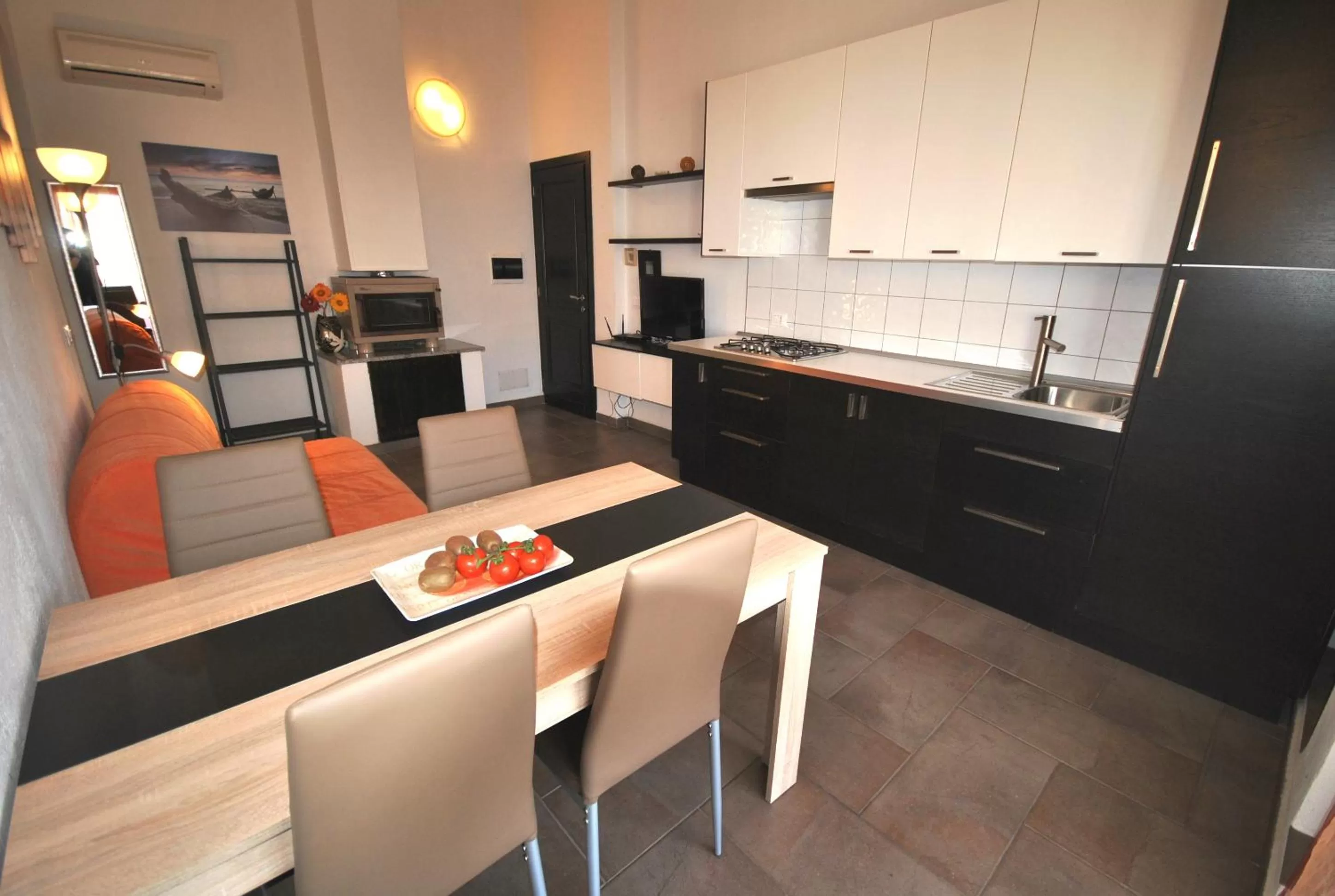 Kitchen or kitchenette in Holiday Residence Rifugio