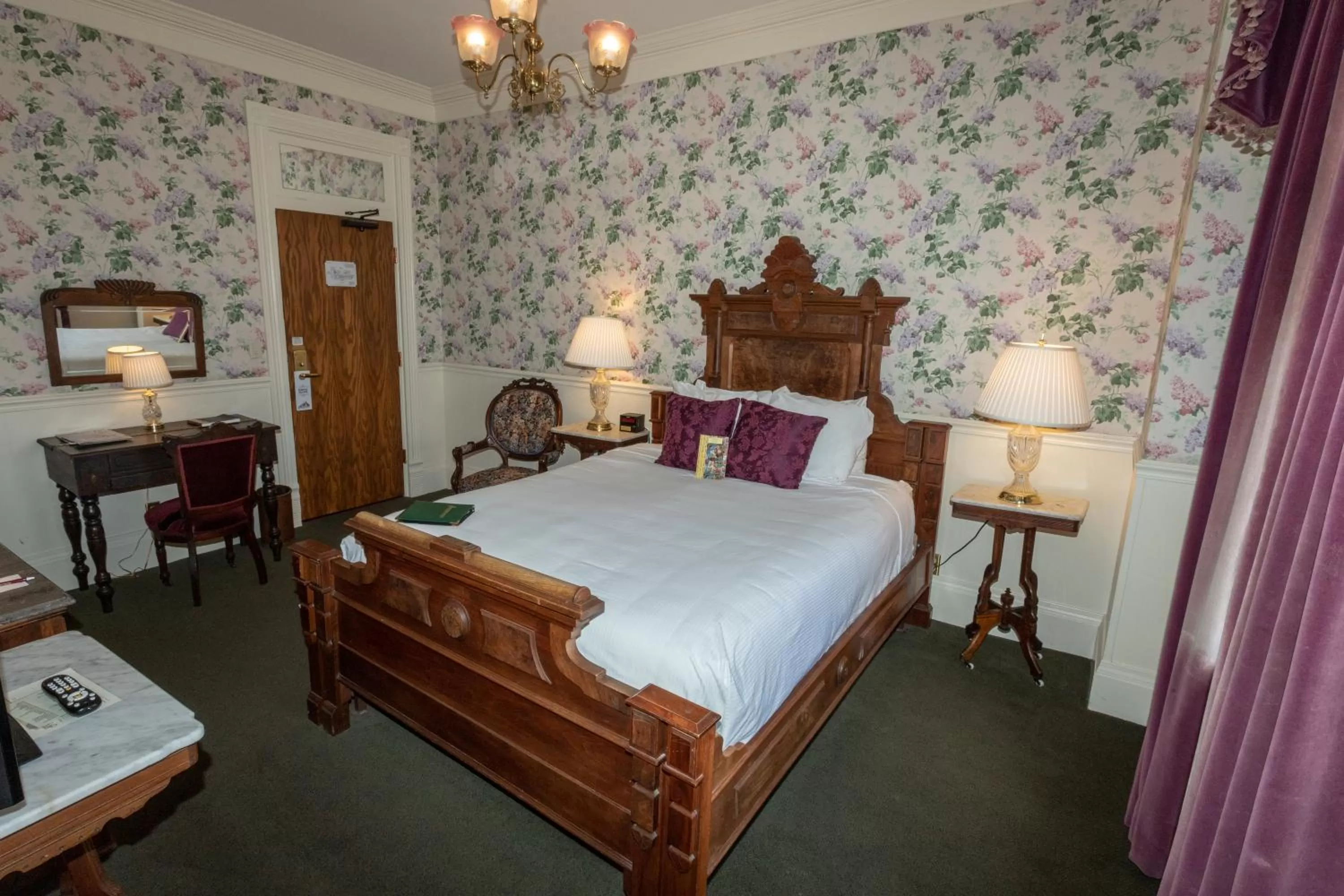 Bed in The Strater Hotel