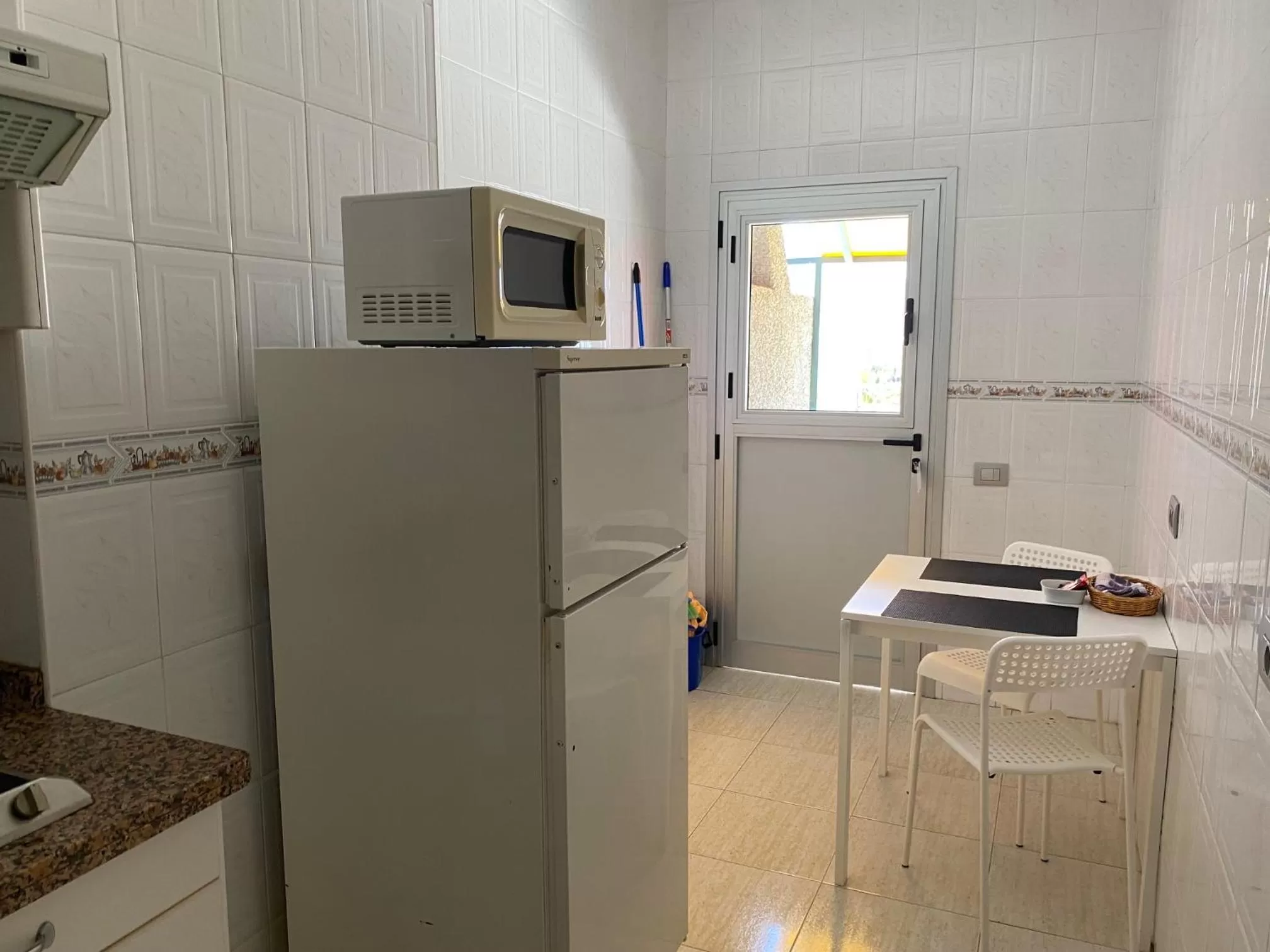 Kitchen or kitchenette in Hotel Andrea´s