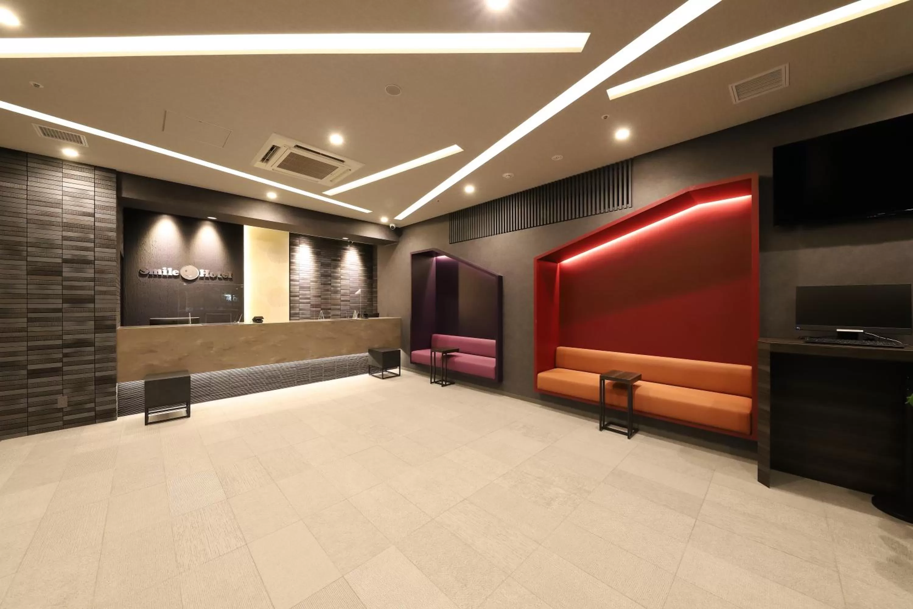 Lobby or reception in Smile Hotel Kanazawa Nishiguchi Ekimae