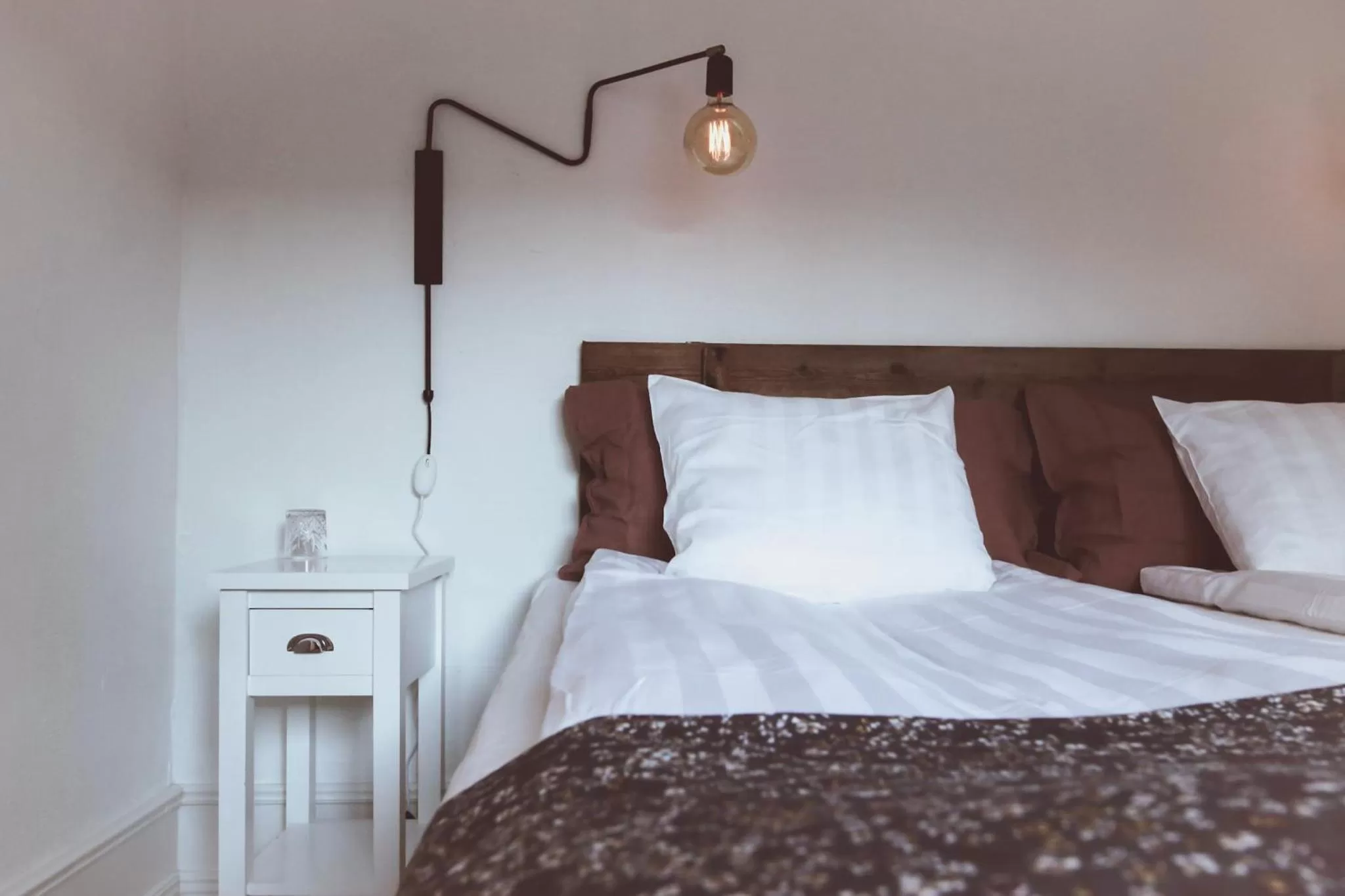 Bed in Hotell Villa Borgen