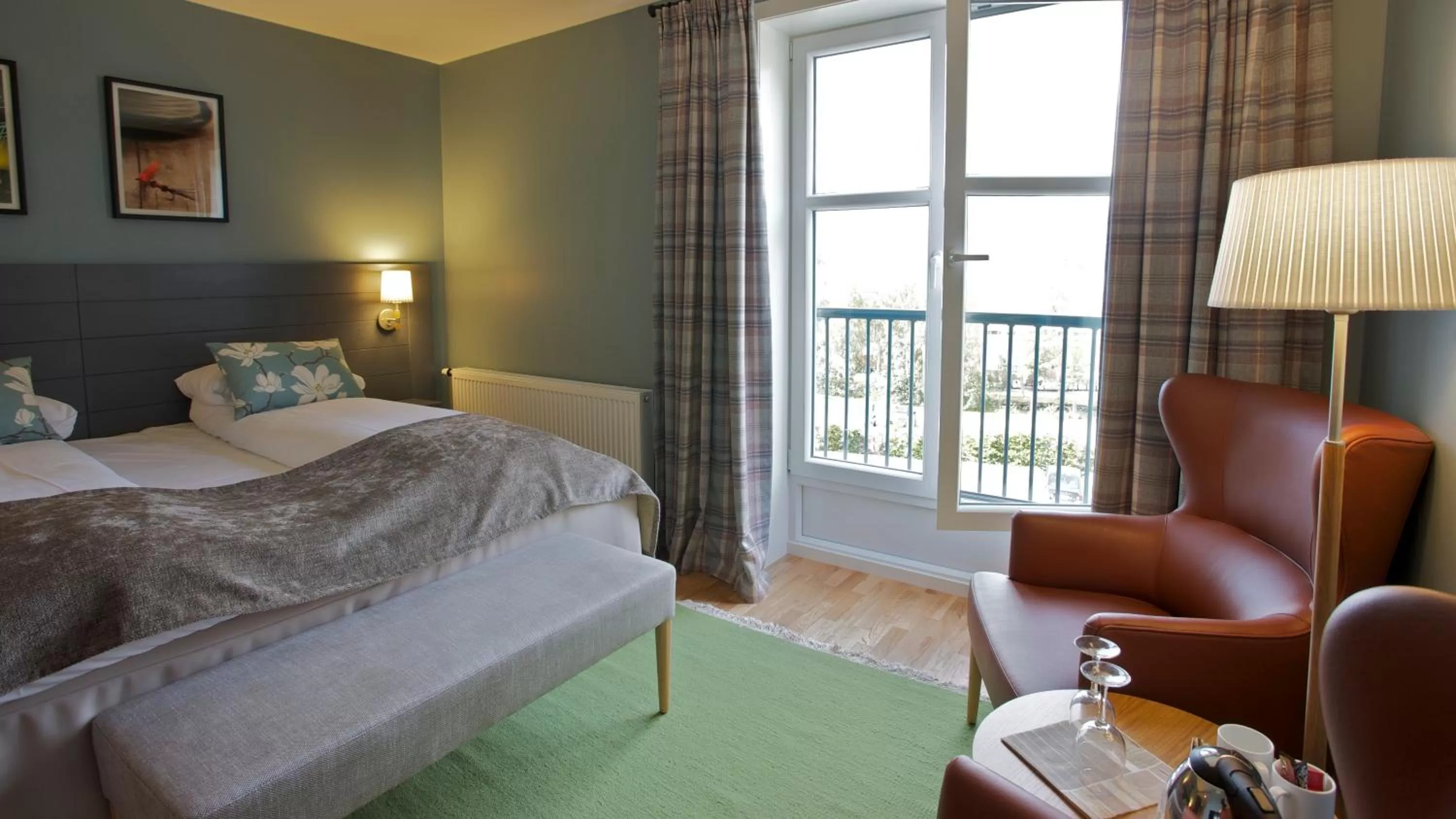 Photo of the whole room, Bed in Gloppen Hotell - by Classic Norway Hotels