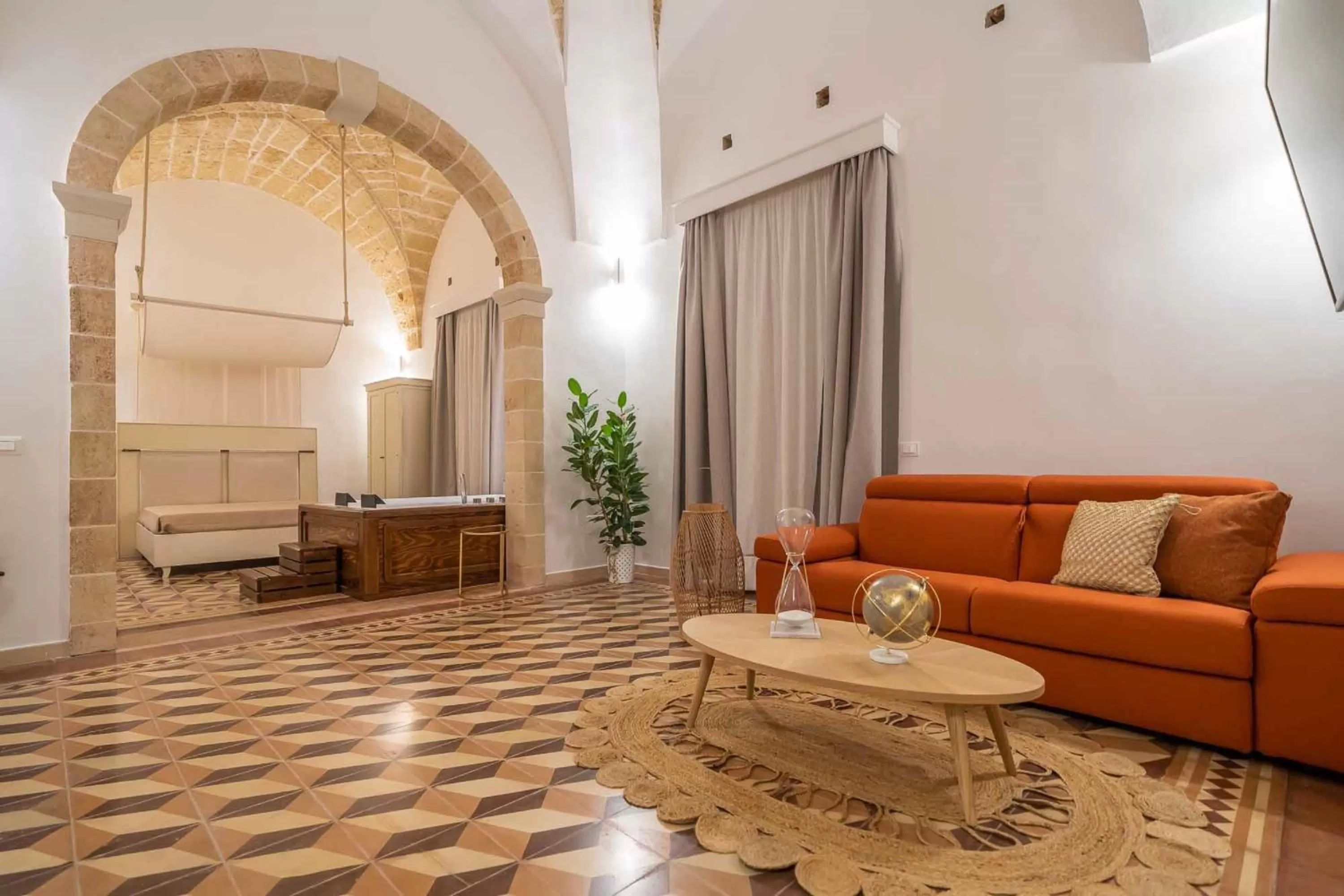 Living room in Corte Janca