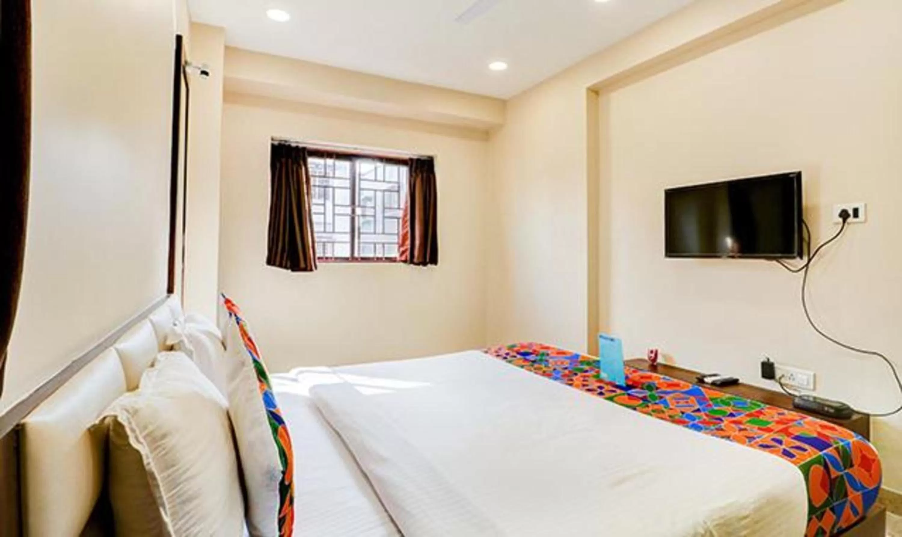 Bedroom, Bed in FabHotel Carnival - Nr Irony Market, Newtown