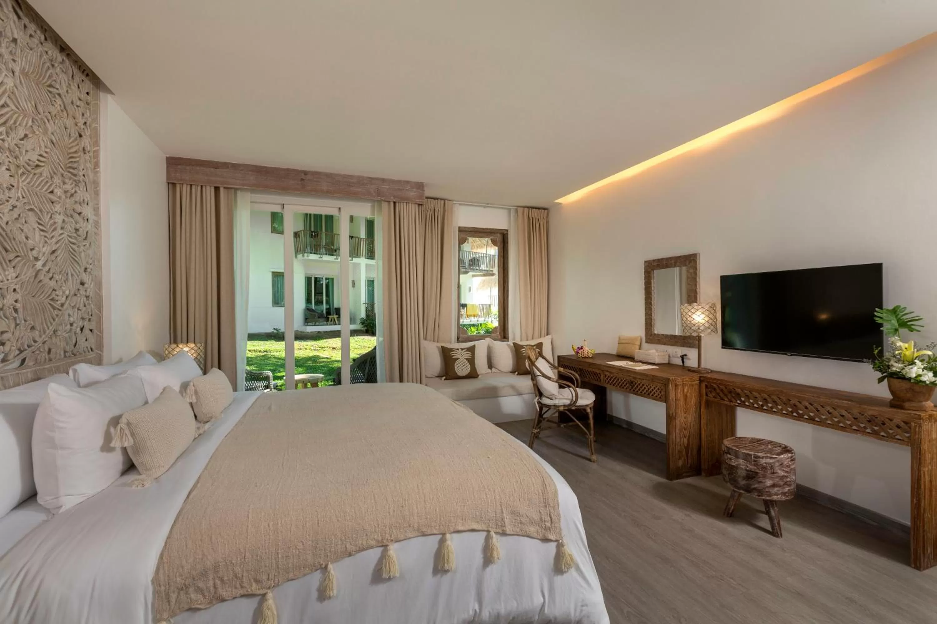 Bedroom, Bed in Eden Beach Khao Lak Resort & Spa