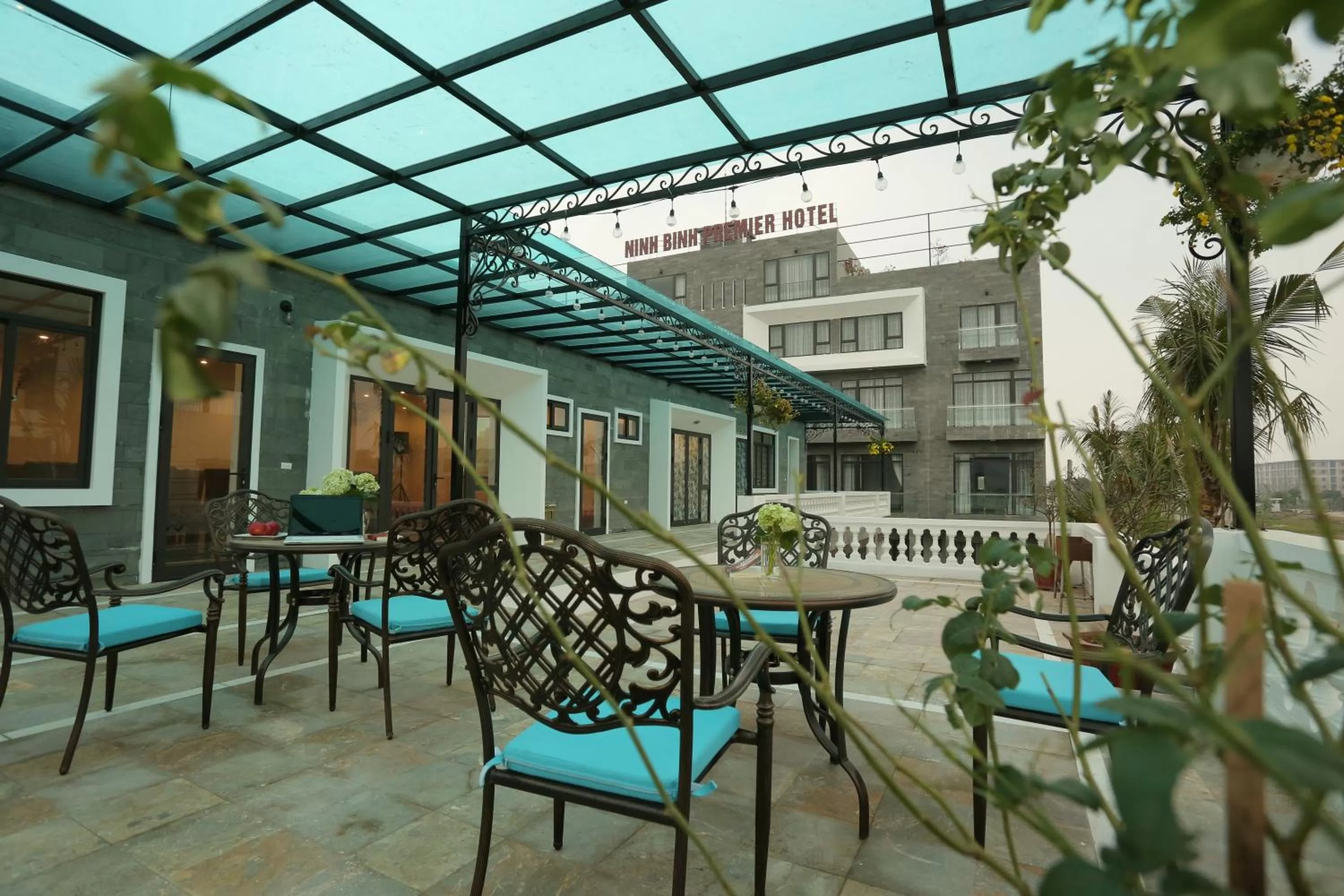 Patio in Ninh Bình Premier hotel
