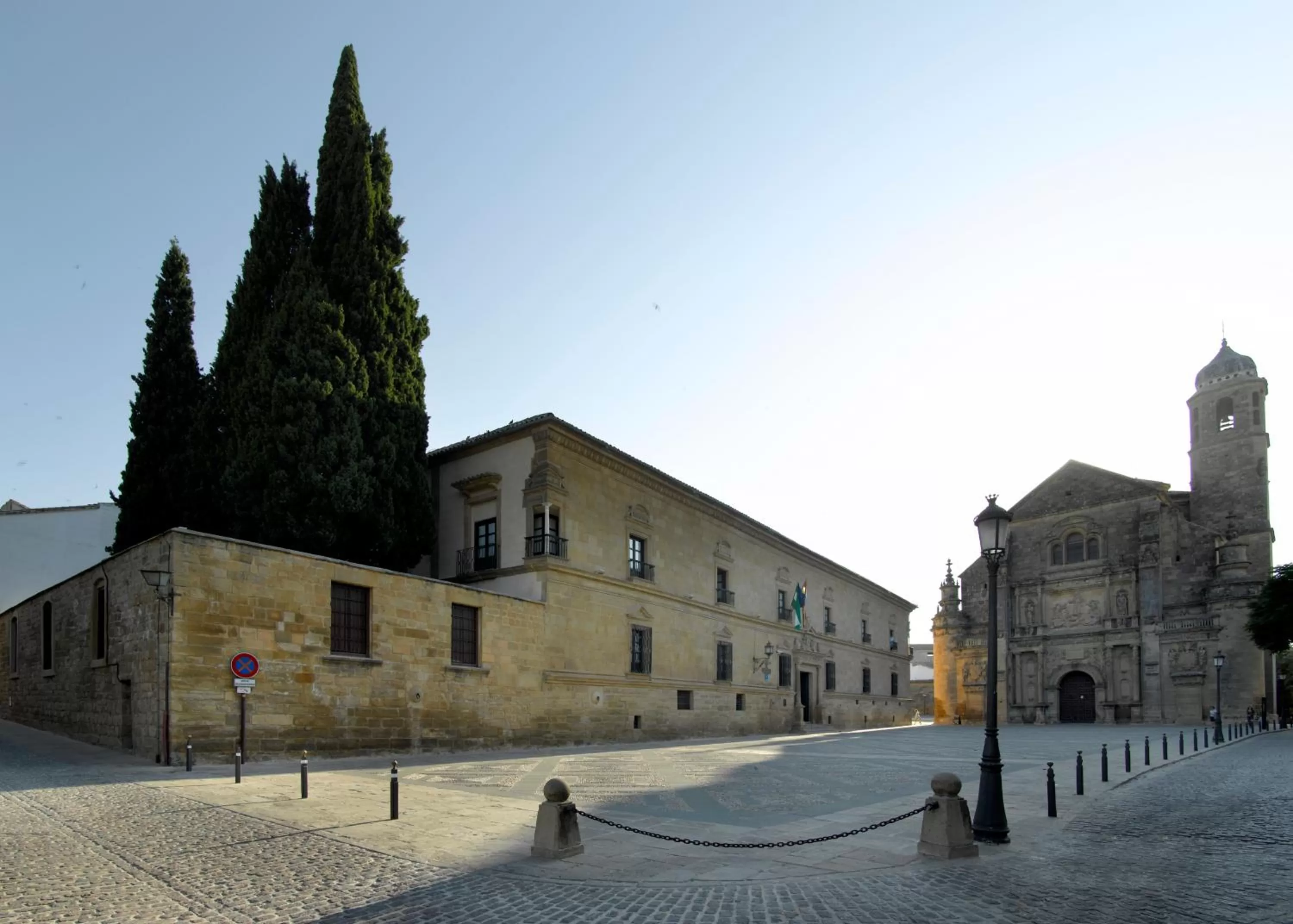 Facade/entrance in Parador de Ubeda
