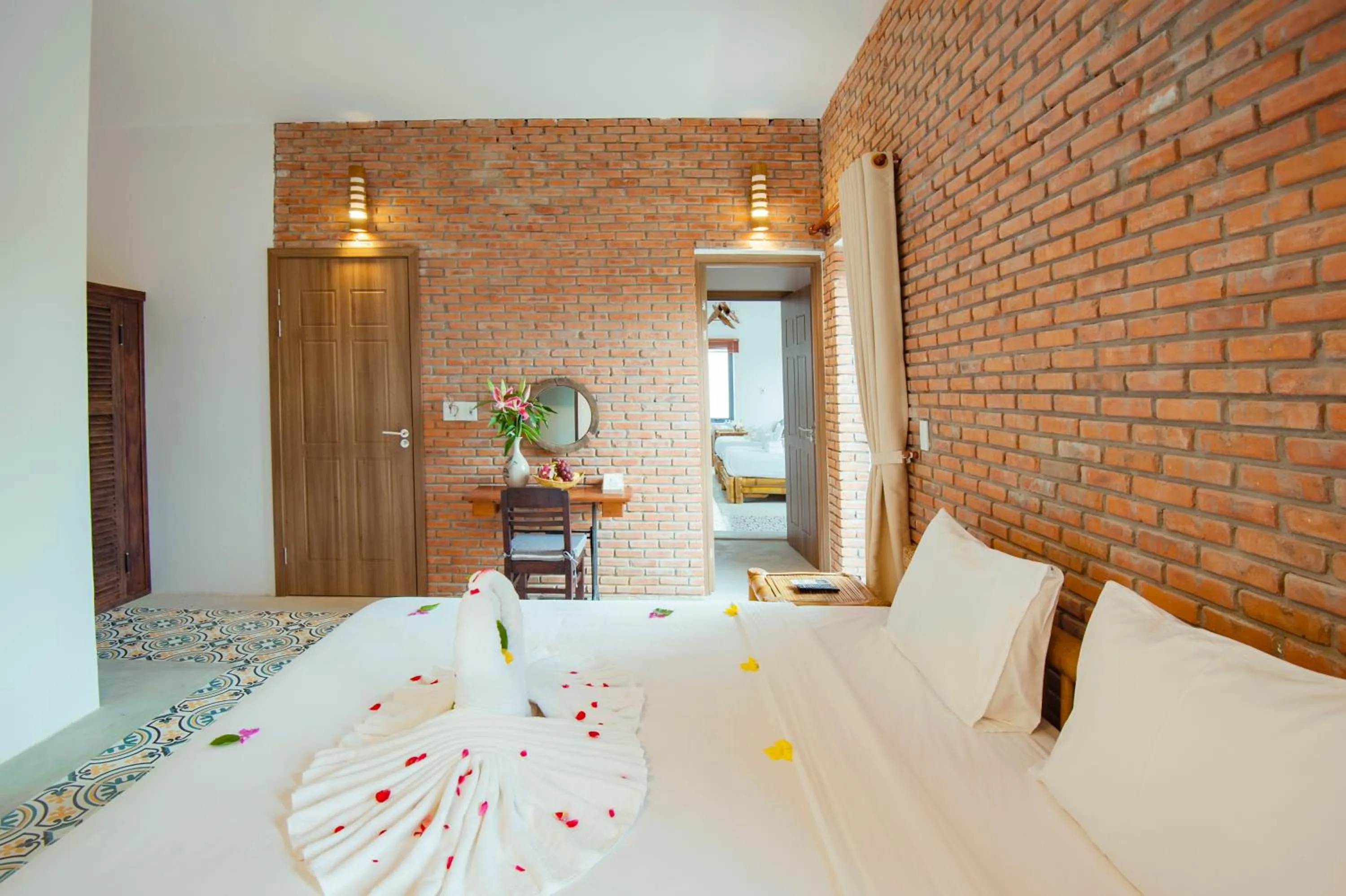 Bedroom, Bed in Hoi An Rustic Villa