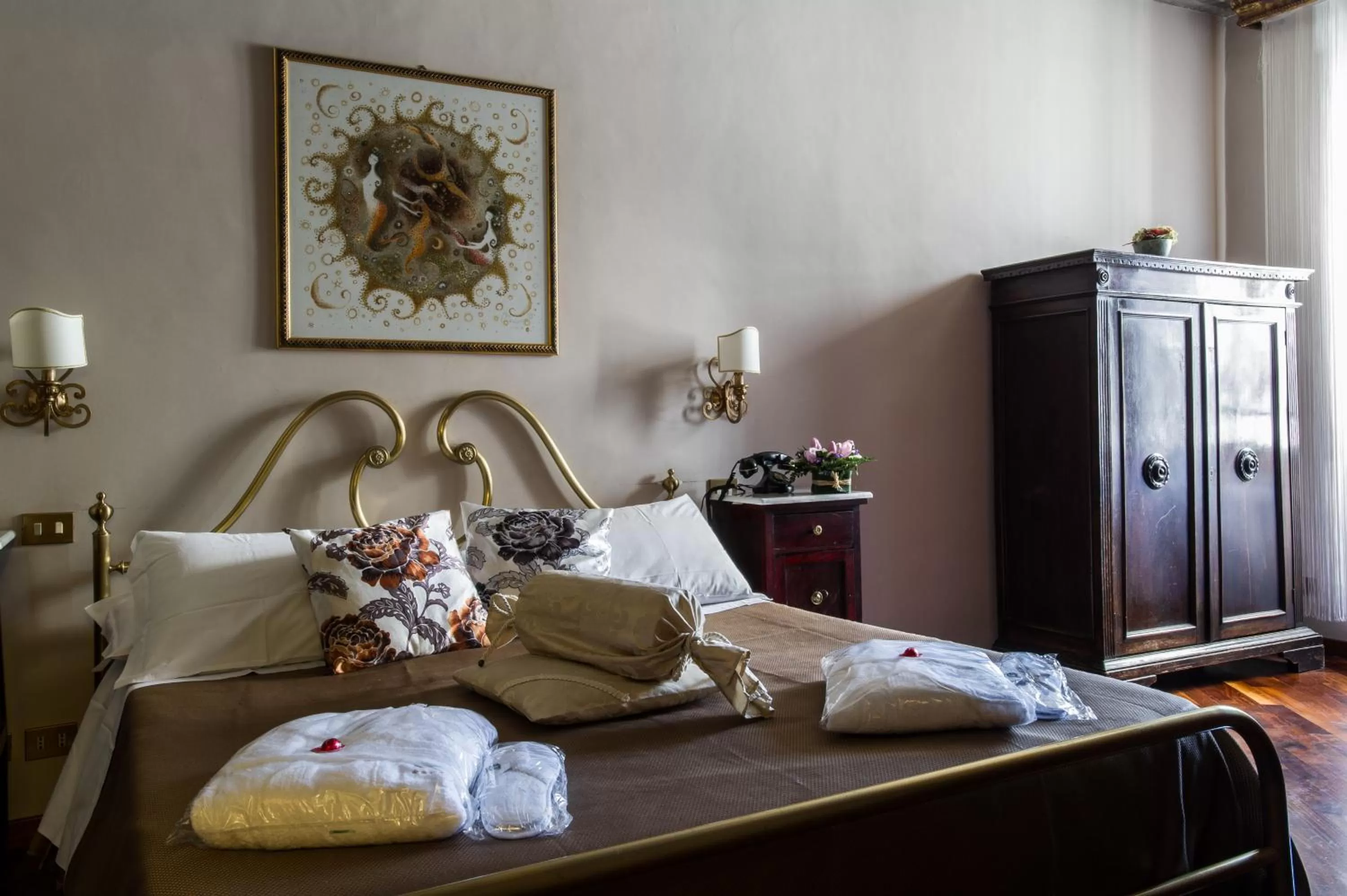 Bed in Hotel Residenza In Farnese