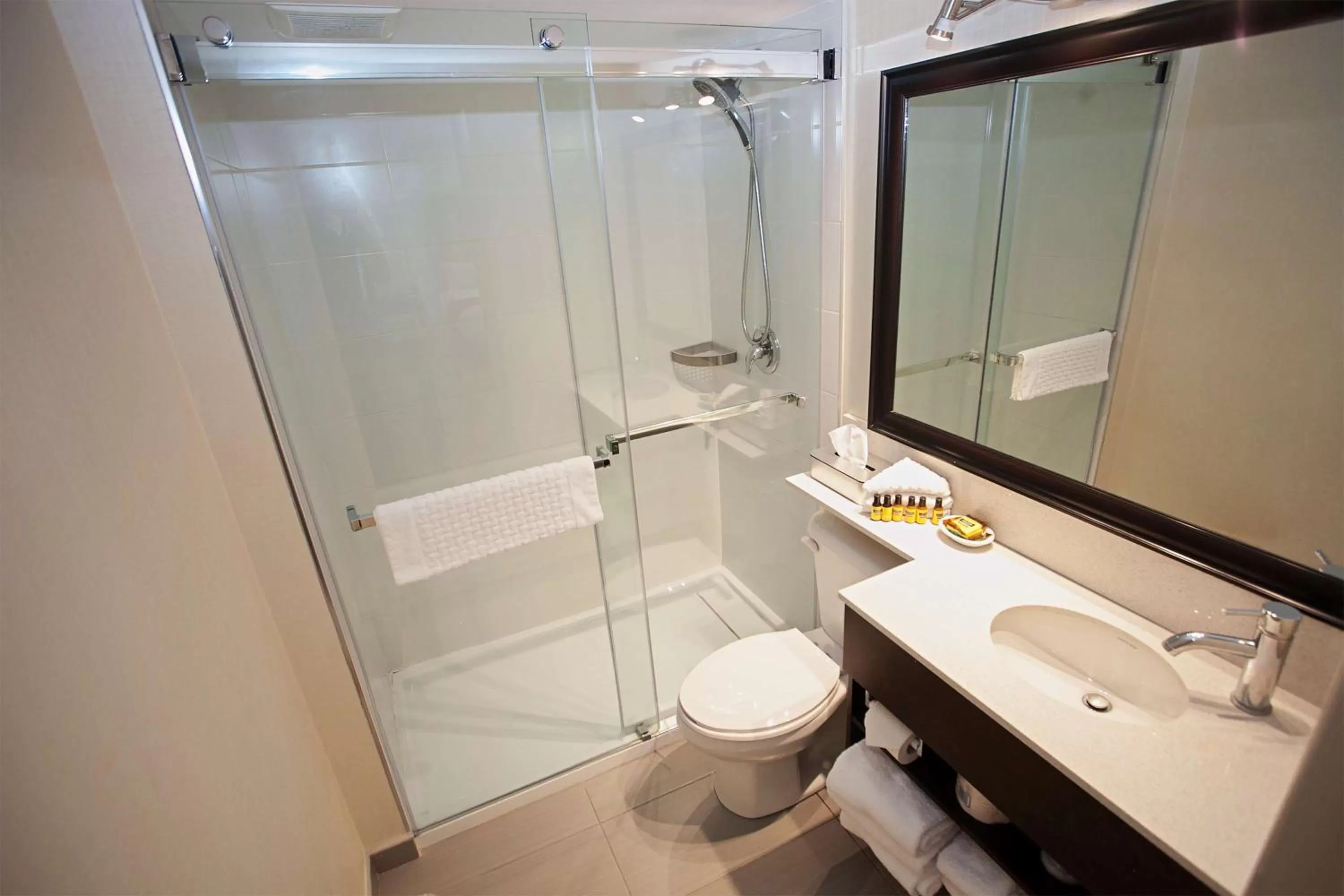 Bathroom in Best Western Plus Montreal Downtown- Hotel Europa