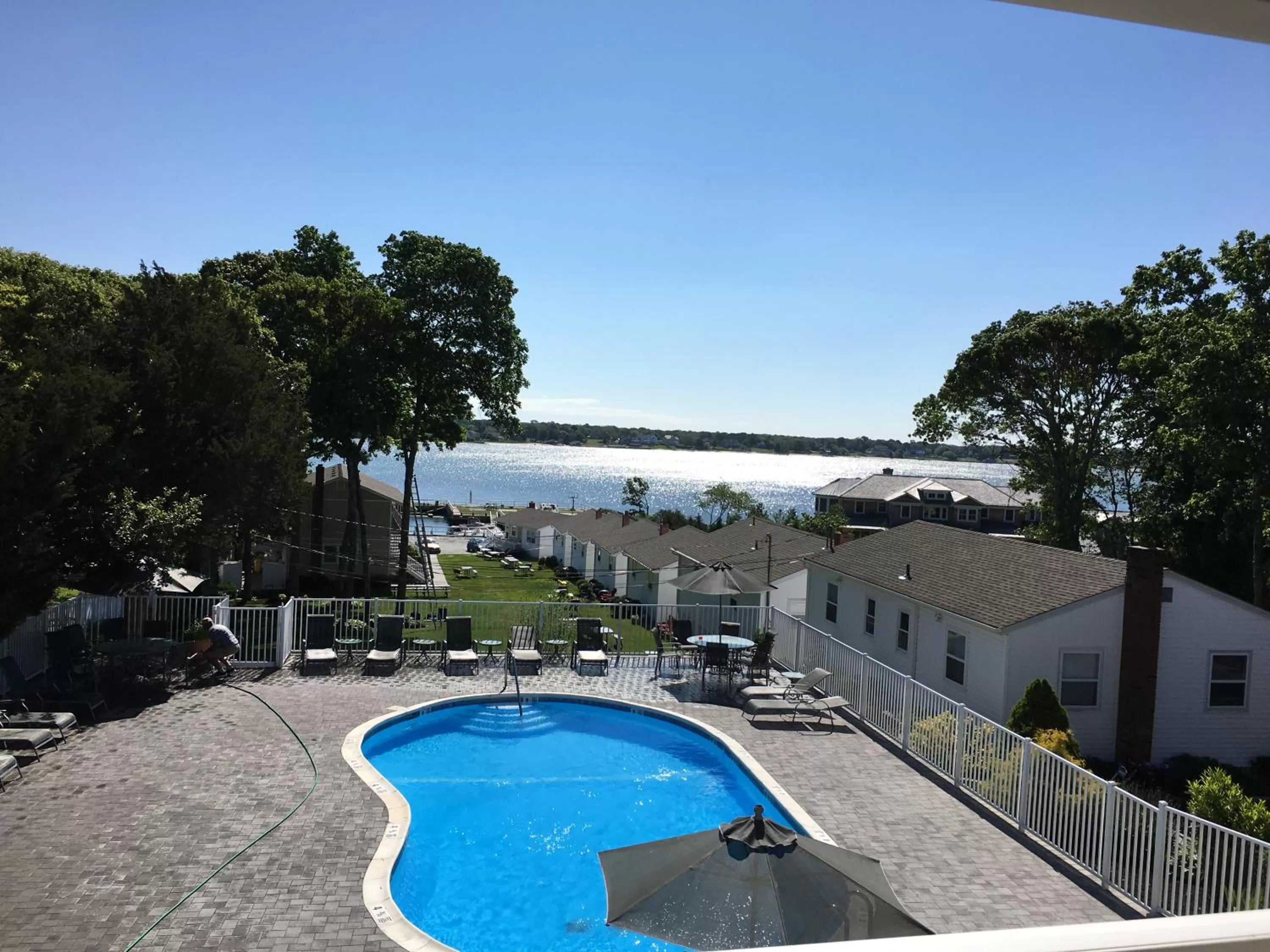 Pool view in Colonial Shores Resort