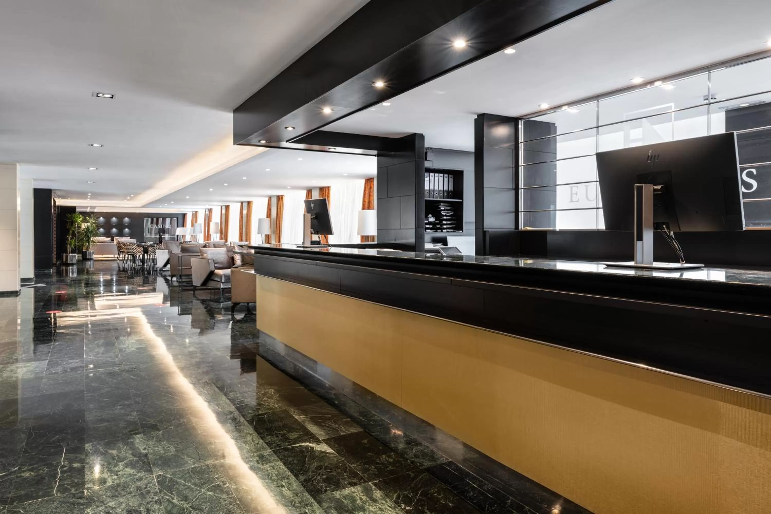 Lobby or reception in Eurostars Atlántico