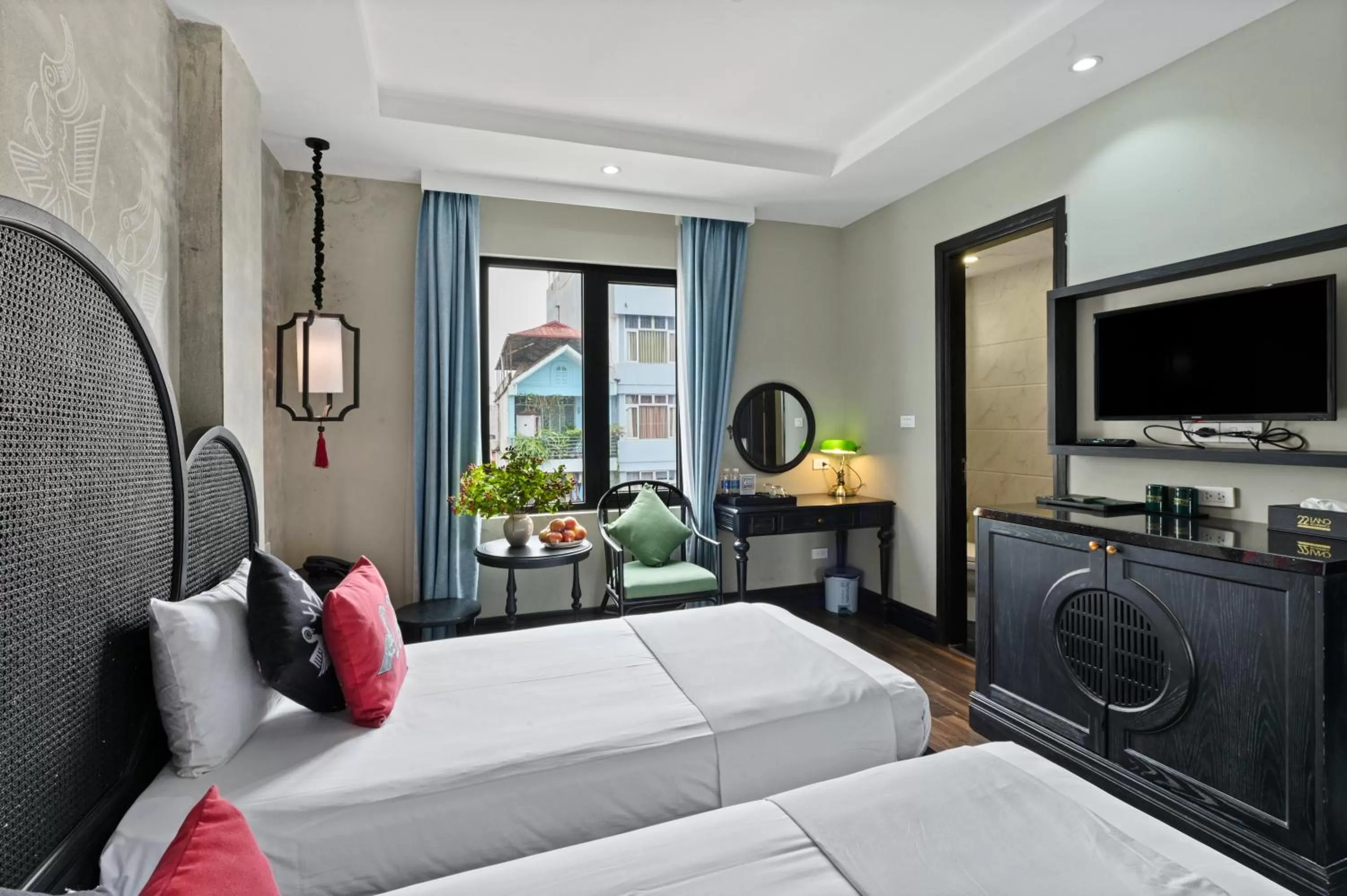 Bed in 22Land Residence Hotel & Spa 52 Ngo Huyen