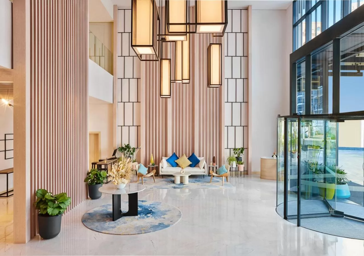 Lobby or reception in voco Dubai The Palm by IHG
