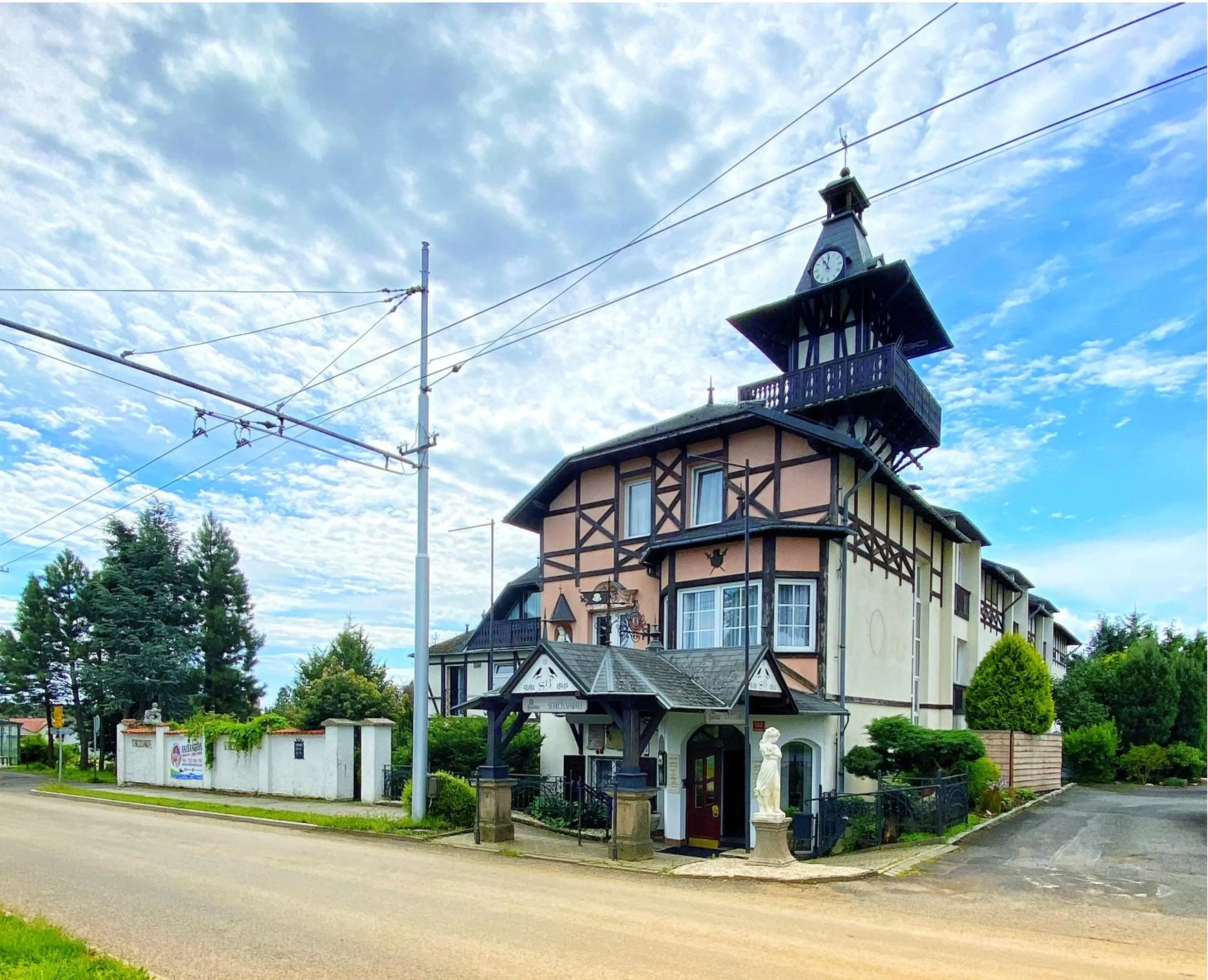 Property building in Schlosshotel Marienbad