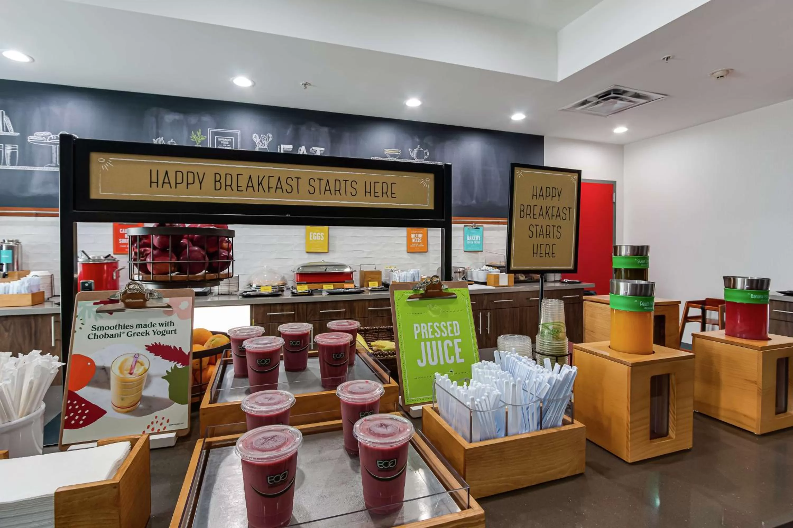 Breakfast in Hampton Inn Oak Grove Fort Campbell