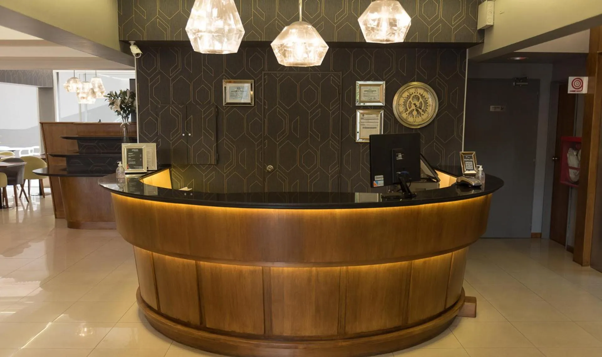 Lobby or reception in Urbana Class Hotel