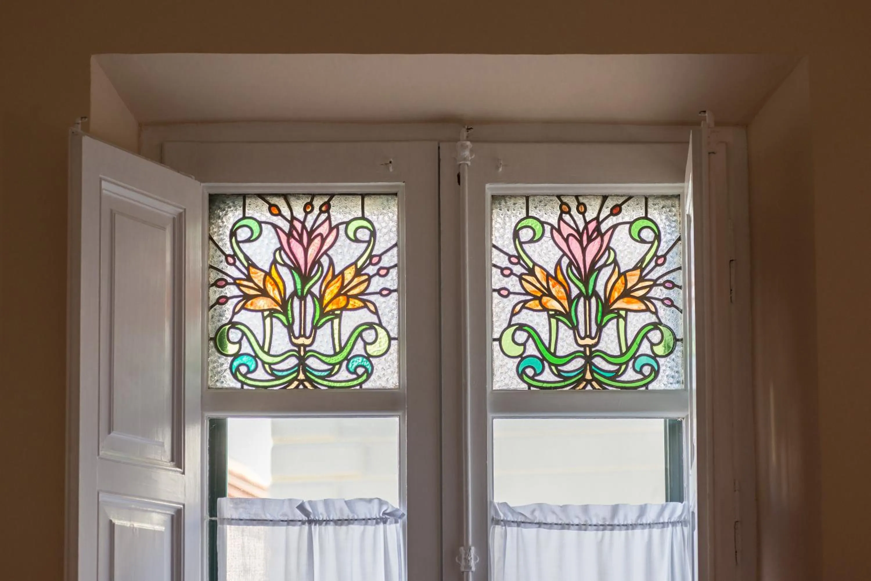 Decorative detail in Hotel Noucentista