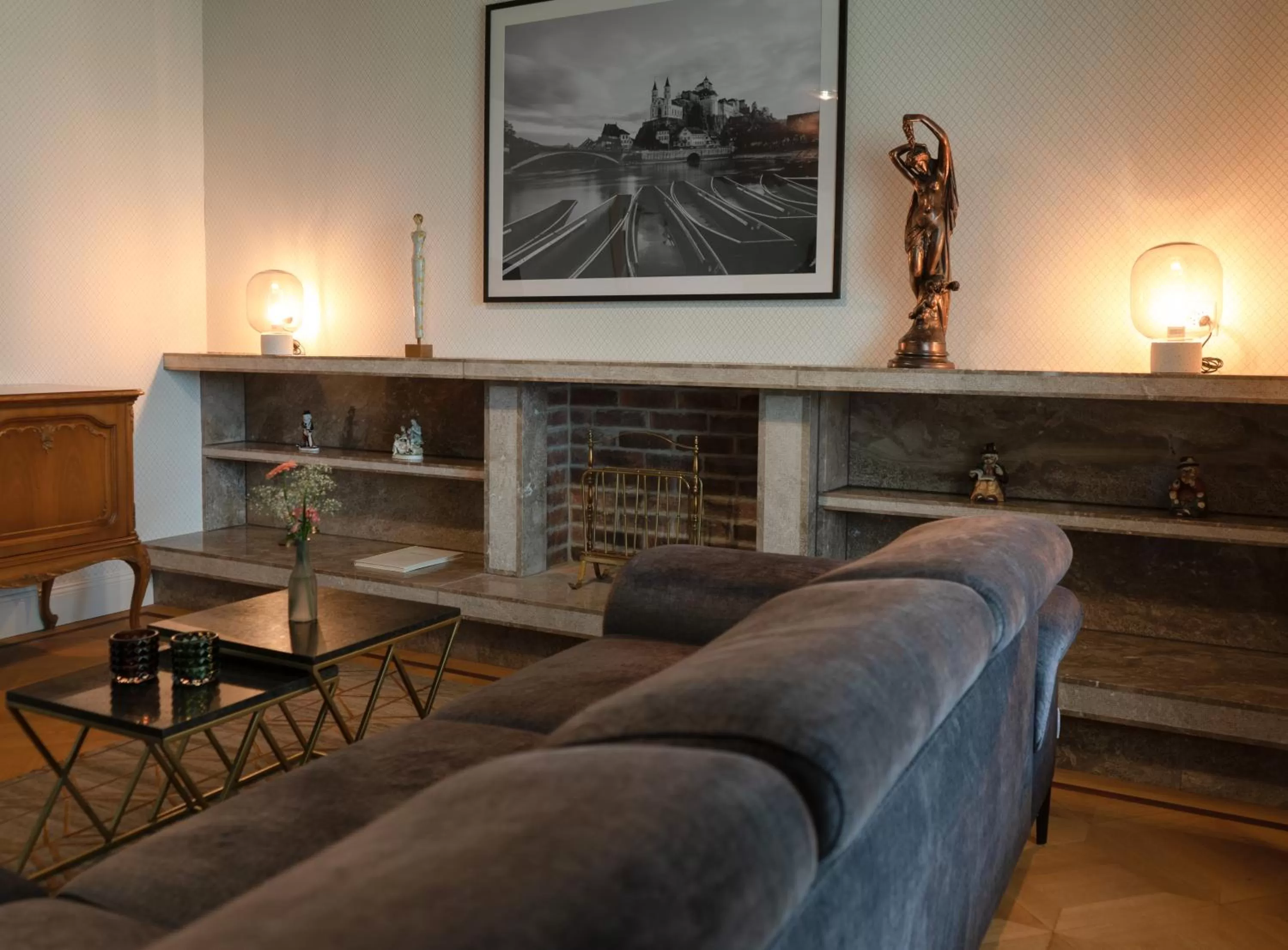 Living room in Villa Weber - self check-in