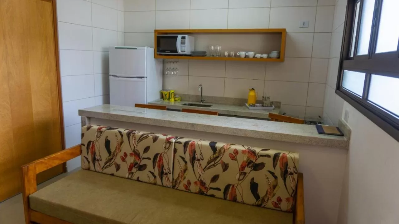Kitchen or kitchenette, Kitchen/Kitchenette in Pousada Ilha Vitoria