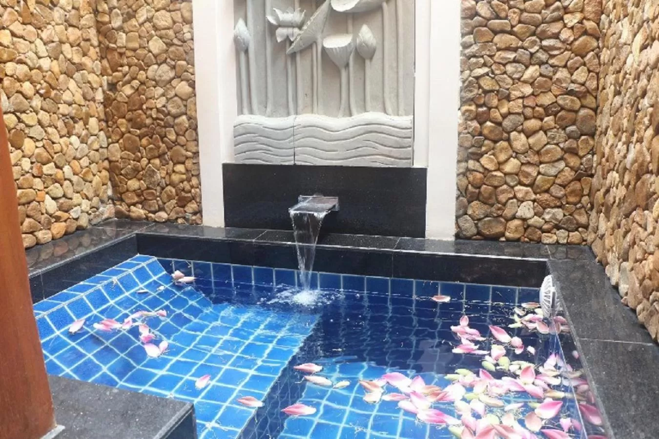 Hot Tub, Swimming Pool in Try Palace Resort-Kep