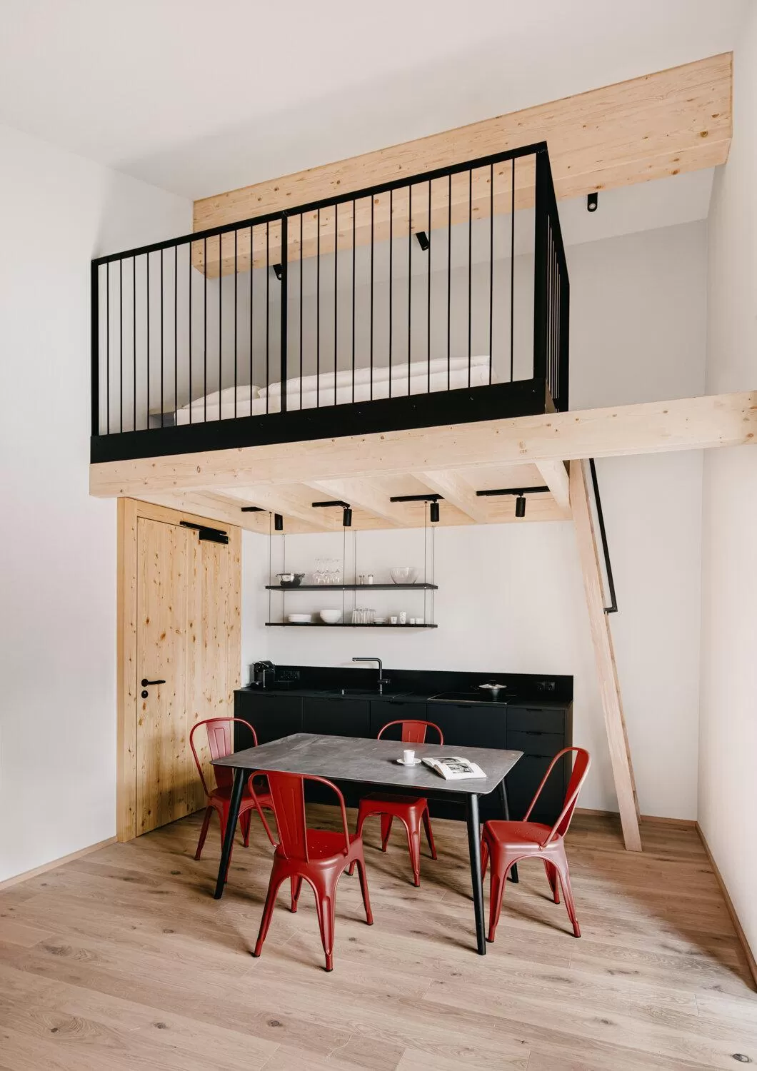 Bed in das bleibt Alpine Suites