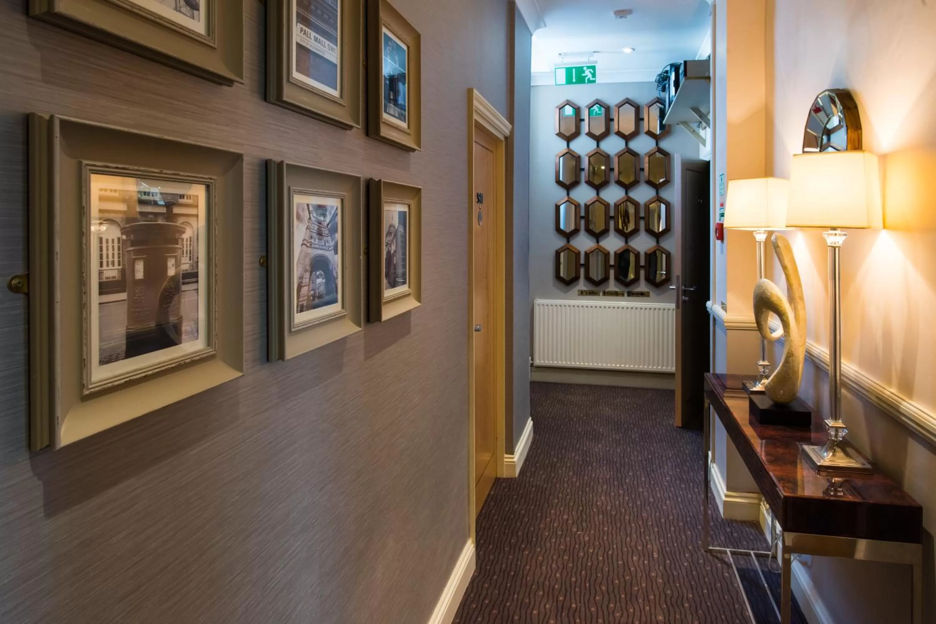 Decorative detail in Best Western Buckingham Palace Rd