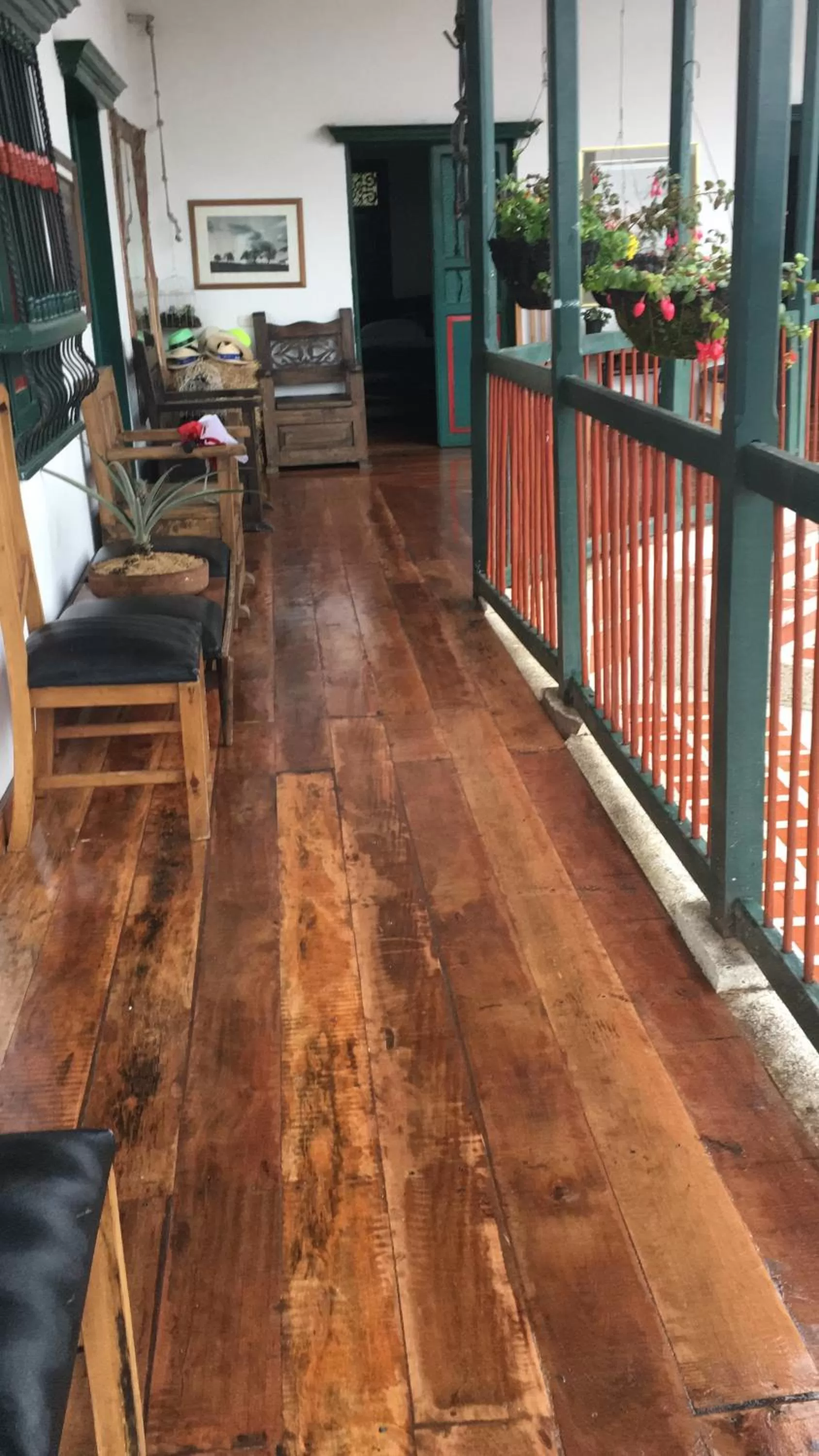 Lobby or reception in Finca Campestre La Adelita B&B