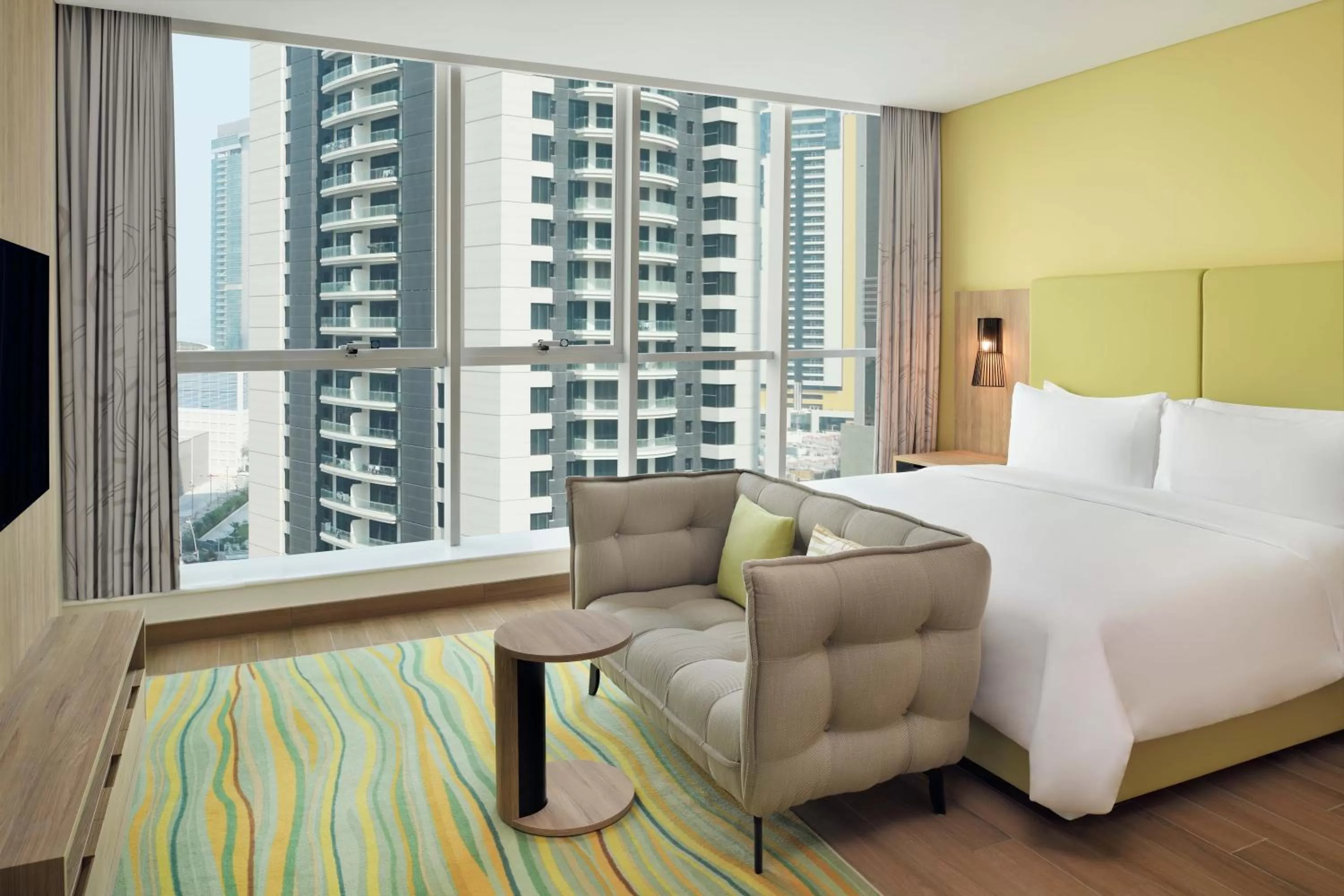 Bed in Element by Westin City Center Doha