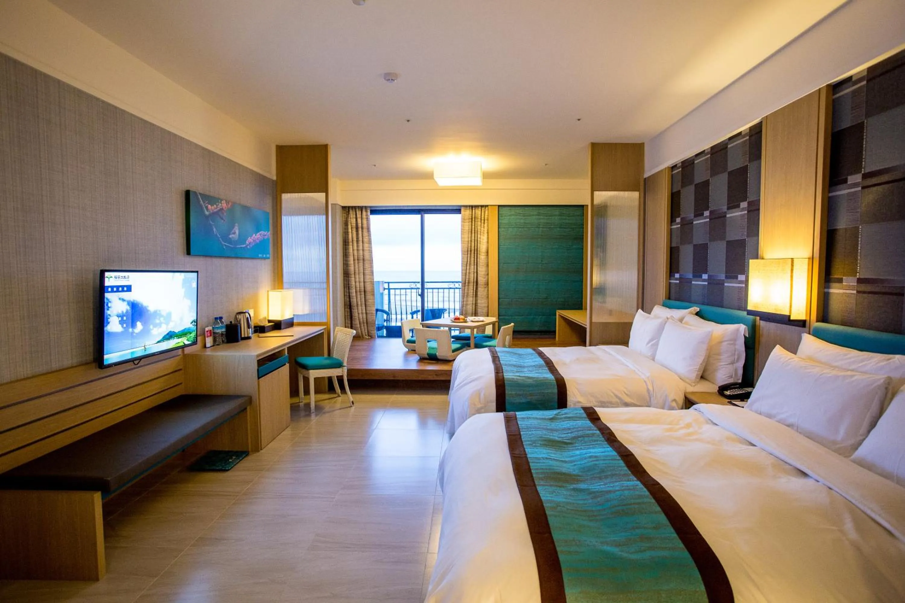 Bed in Fullon Hotel Fulong