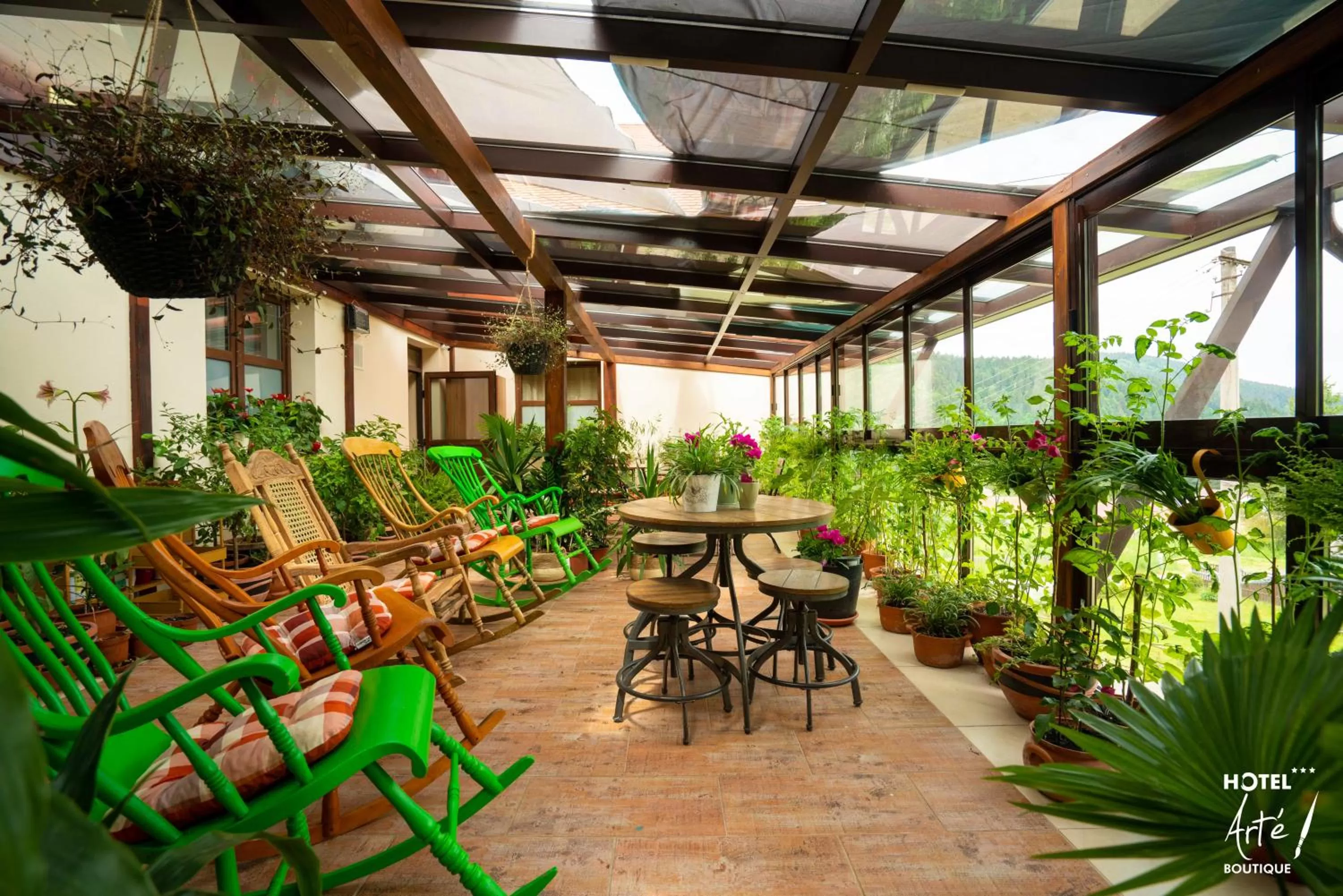 Balcony/Terrace in Art'e Boutique Hotel