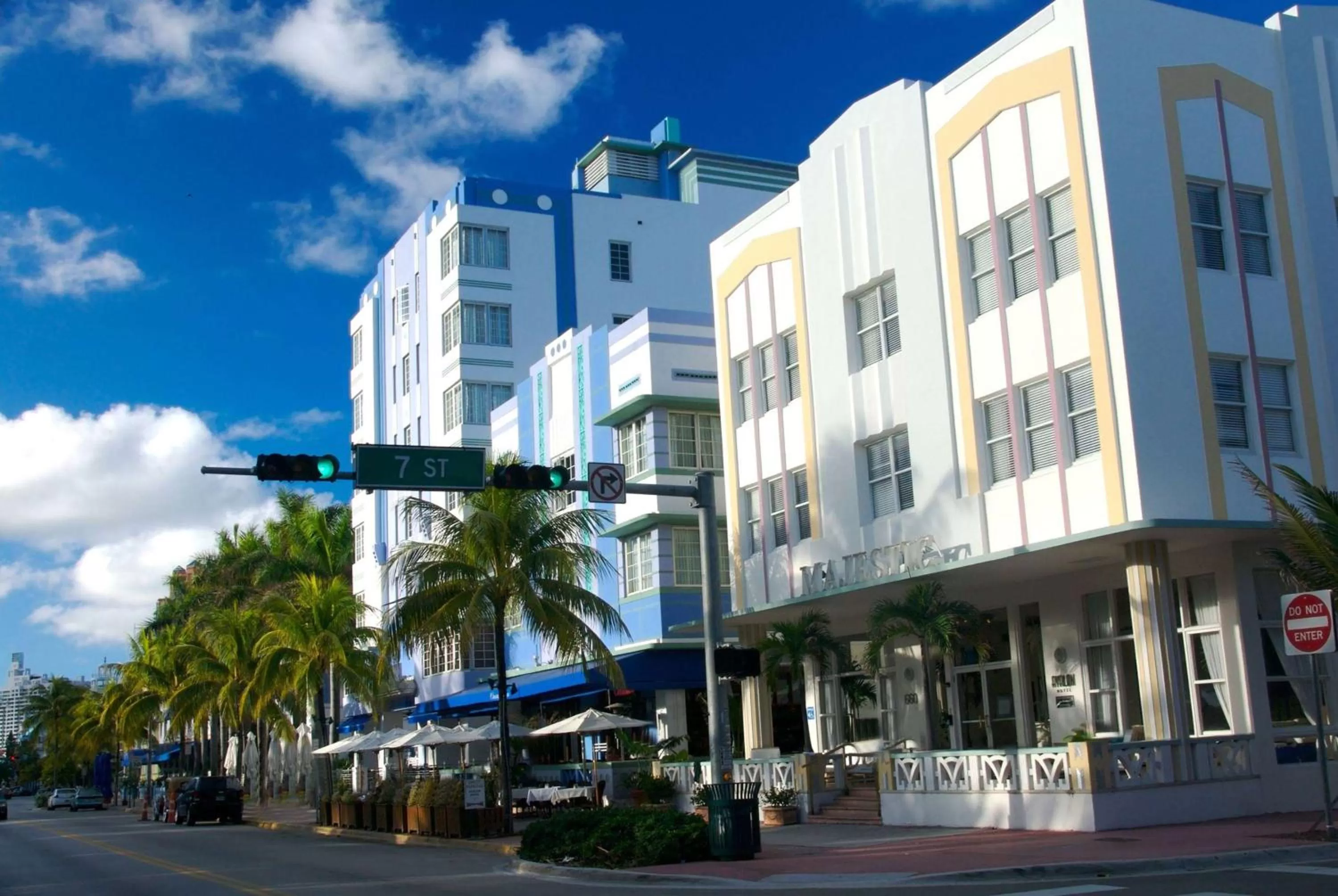 Property building in Majestic Hotel South Beach