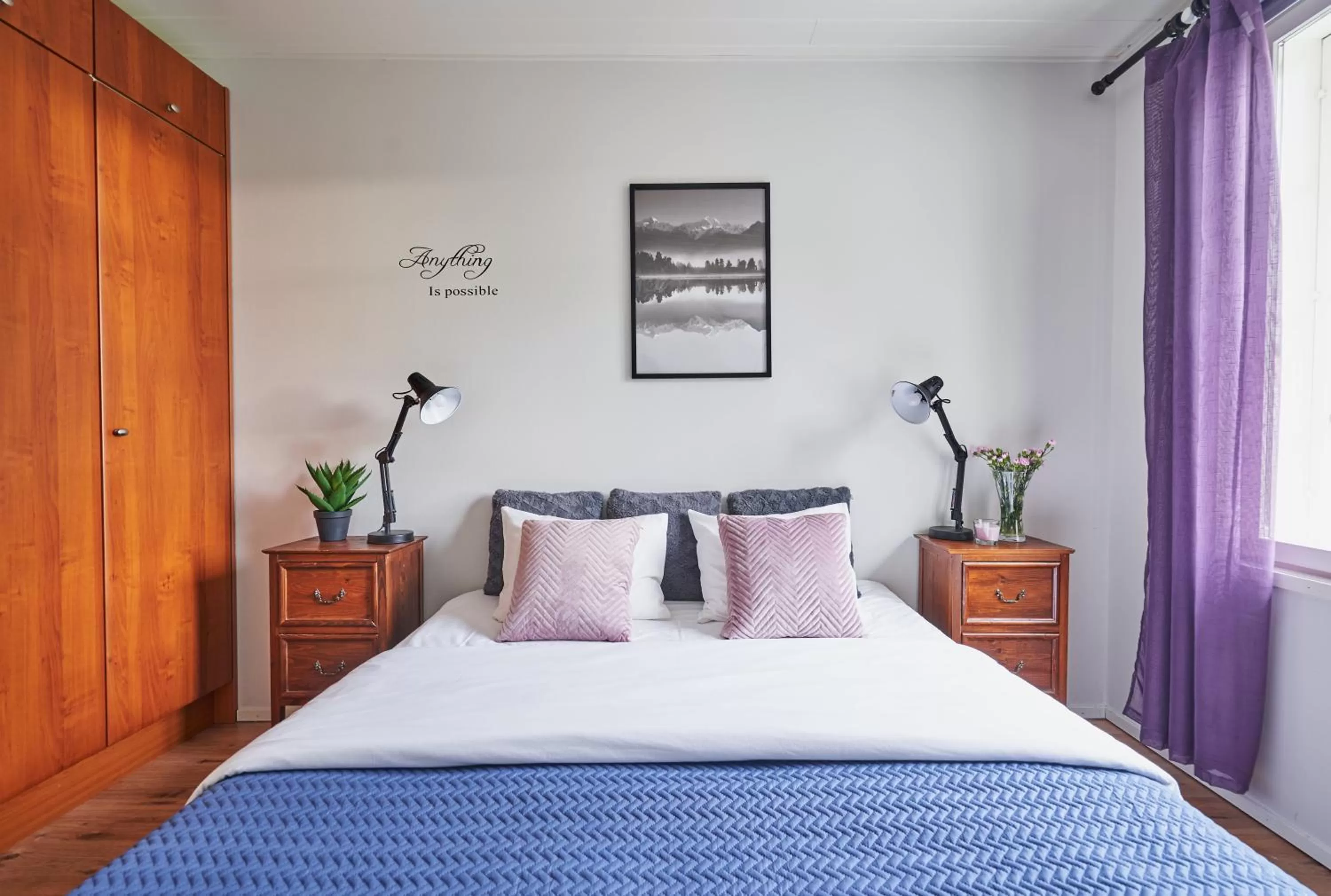 Bedroom, Bed in Hotel Villa Molnby