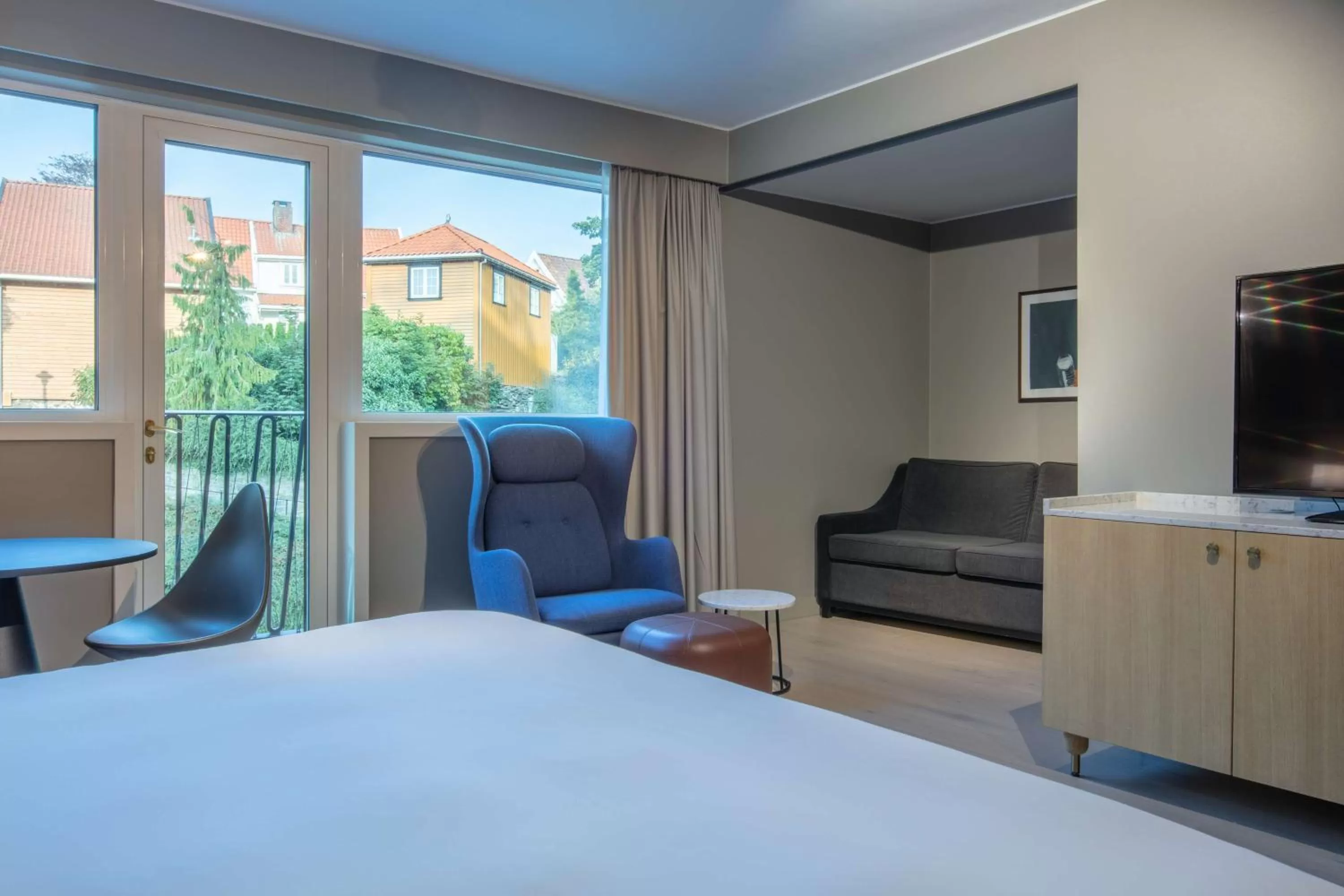 Photo of the whole room, Bed in Radisson Blu Atlantic Hotel, Stavanger