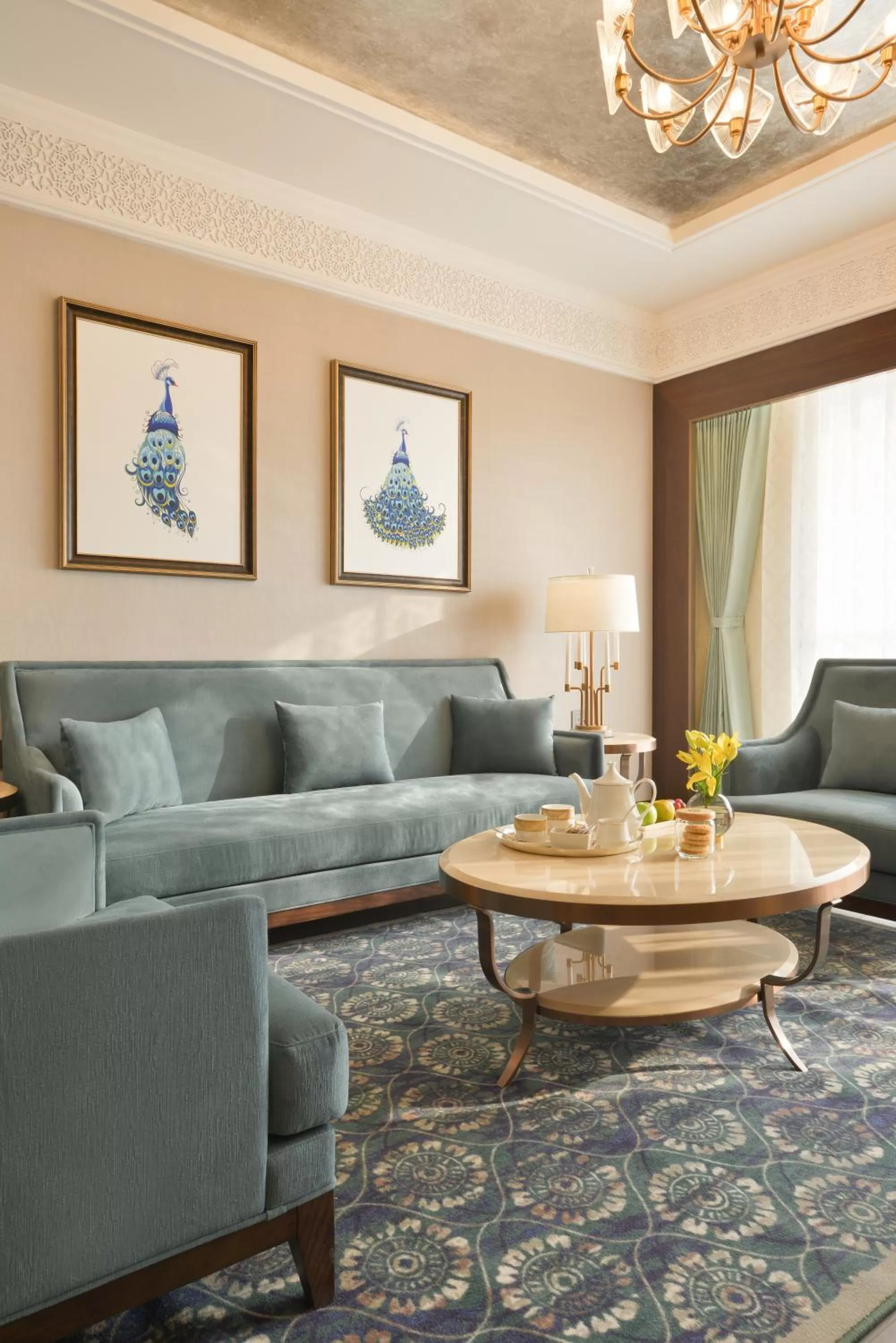 Living room in Taj Skyline Ahmedabad